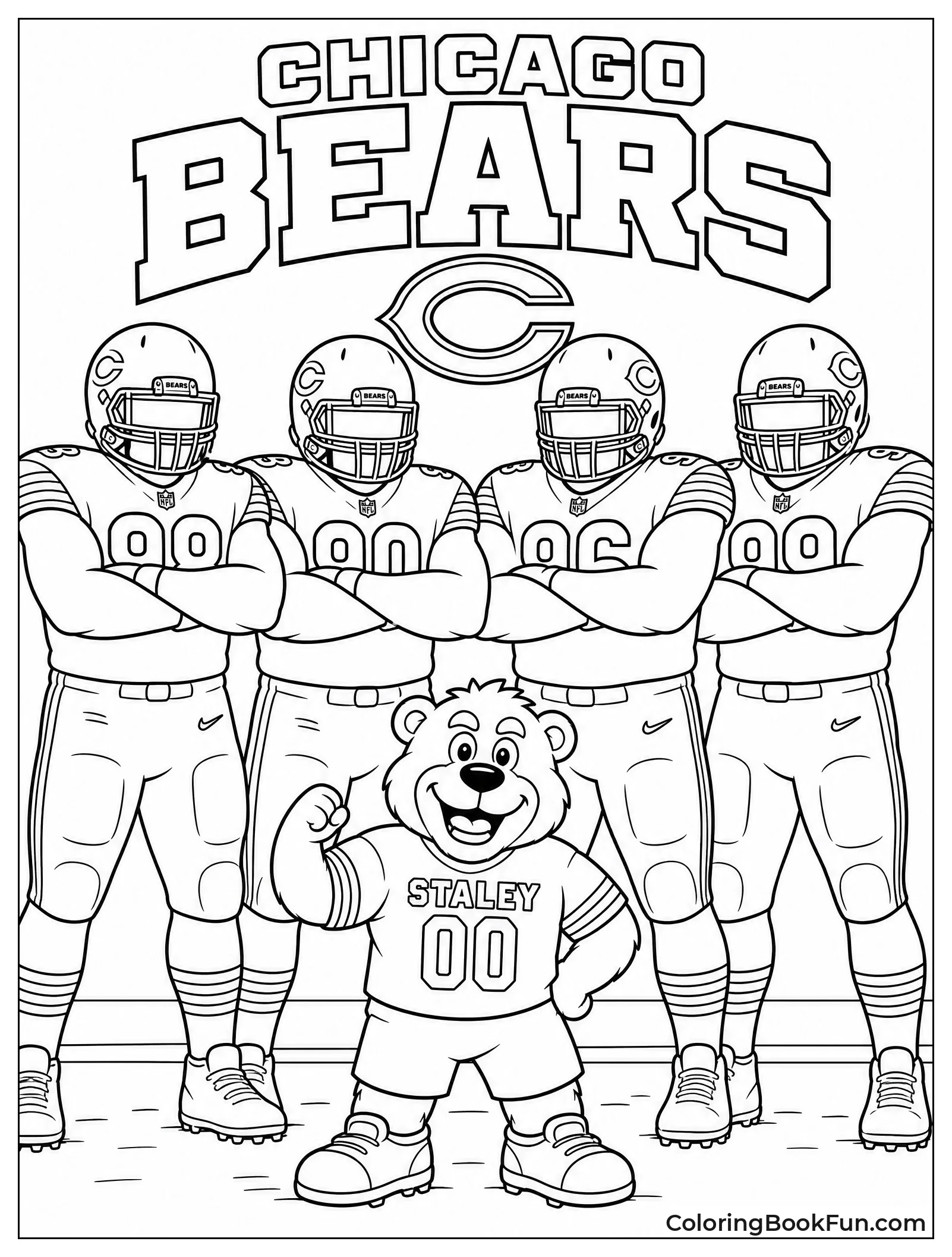 Linemen Form Strong Defensive Wall