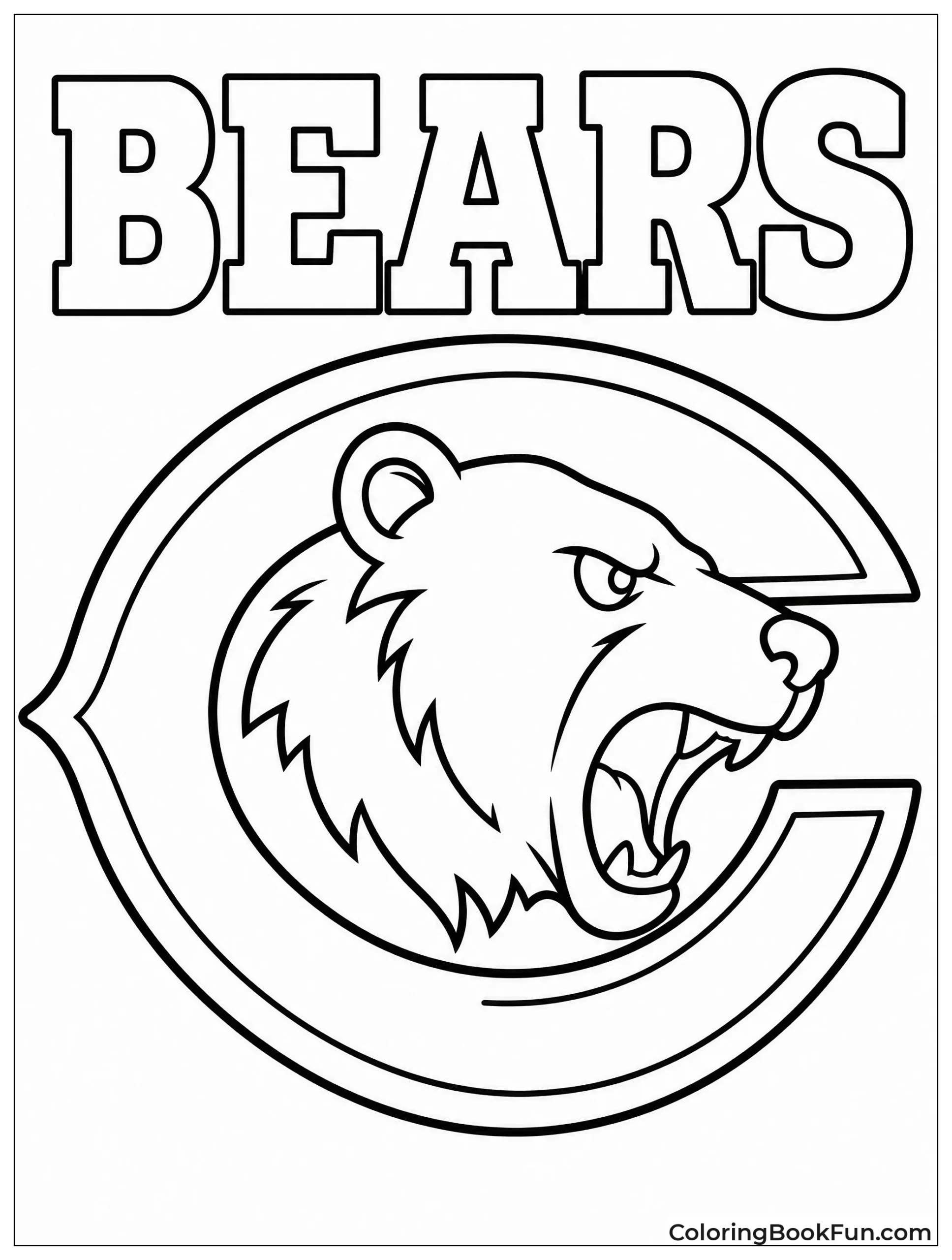 Classic Bears C Logo