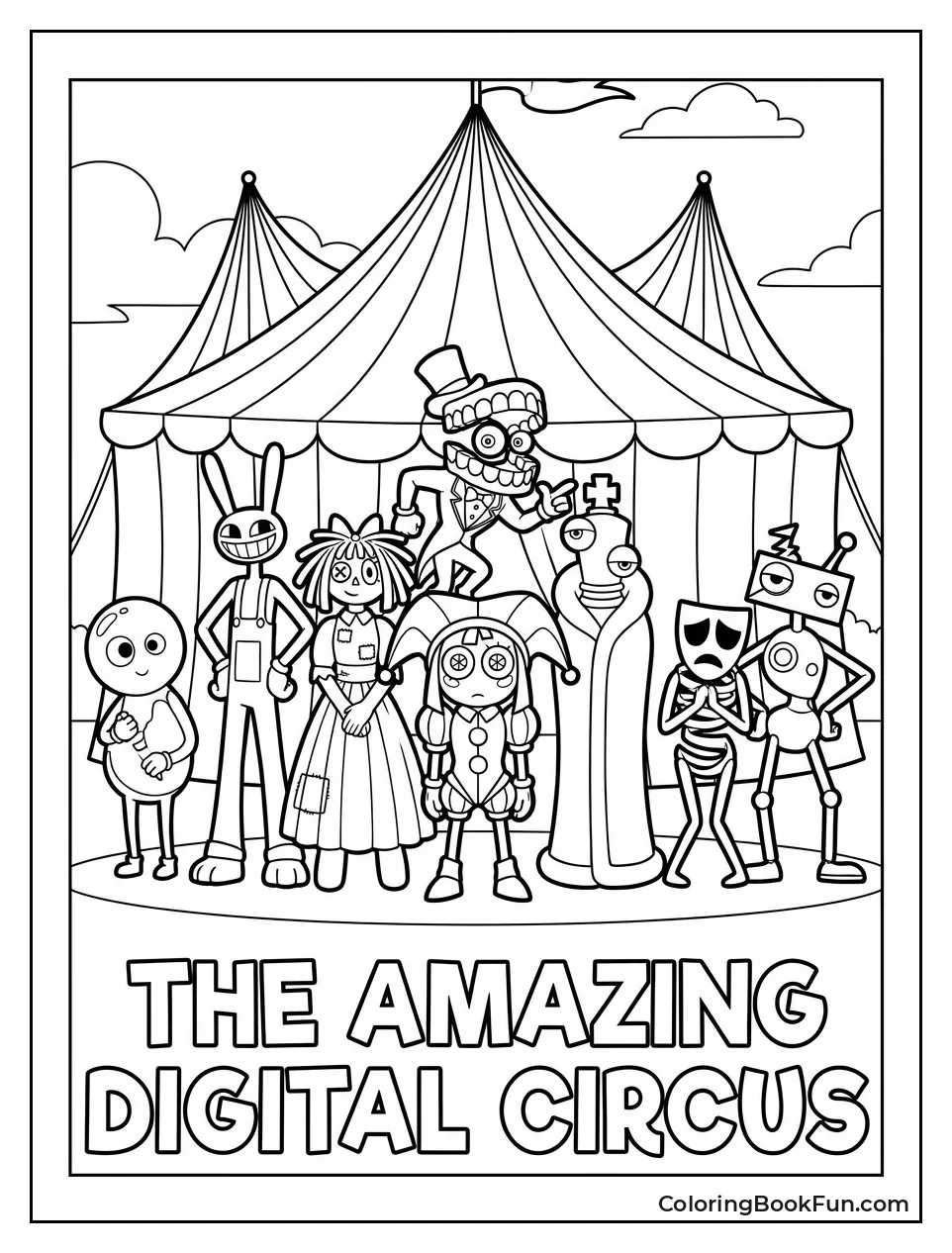 All Characters In Group Portrait