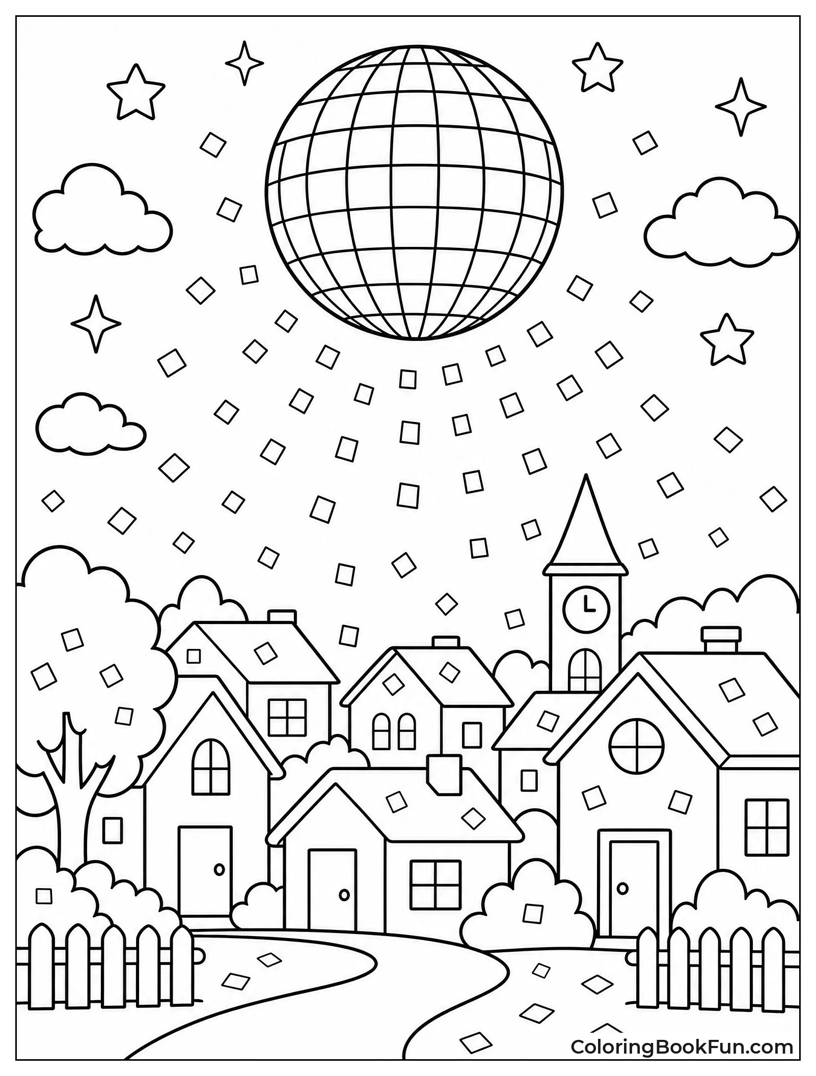 Moon as Giant Disco Ball