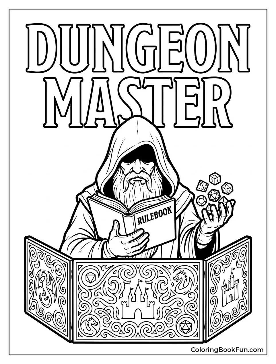 Dungeon Master Behind the Screen