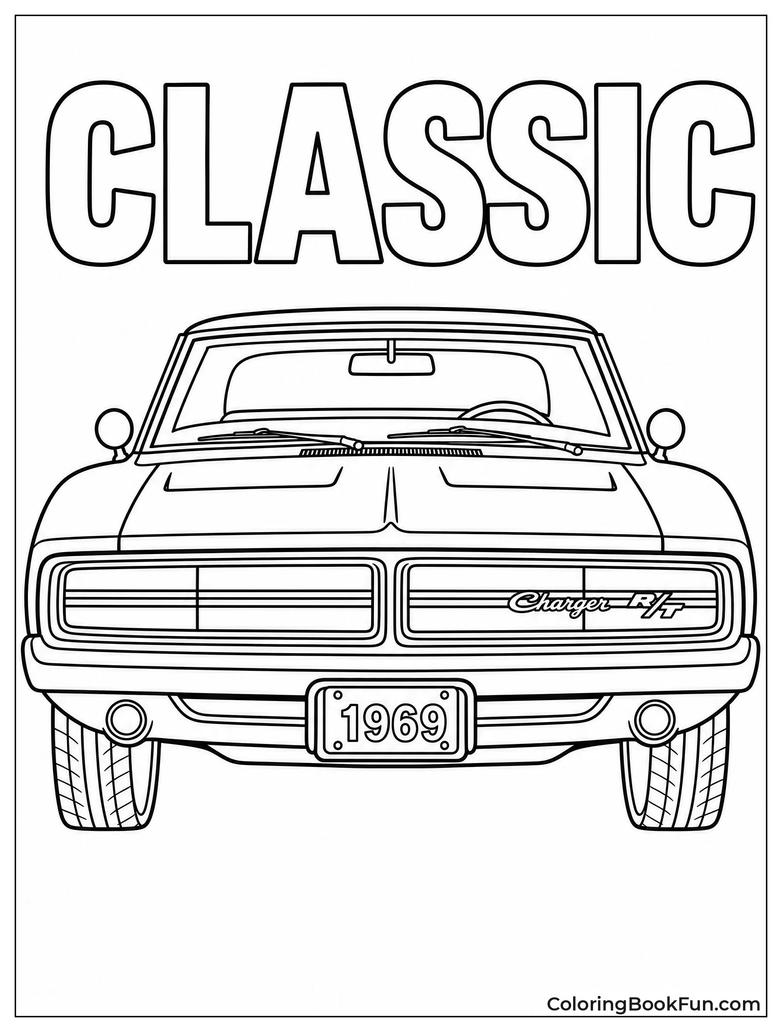Classic Charger Front View