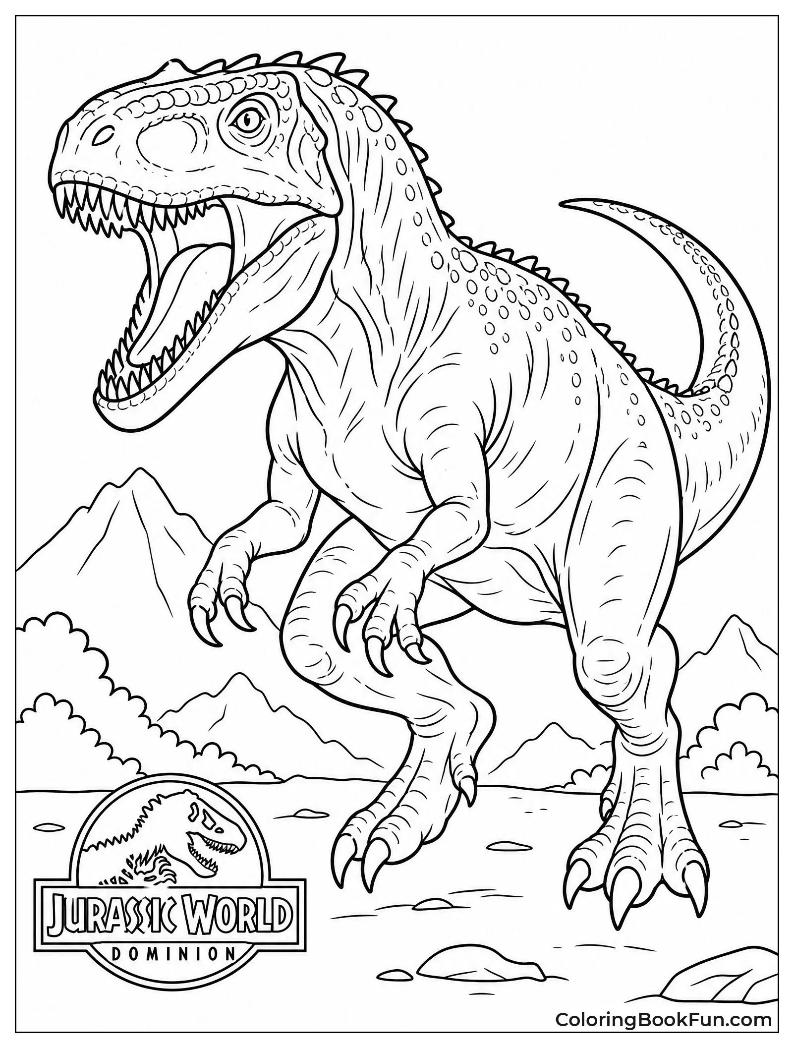 Giganotosaurus in Action from Dominion