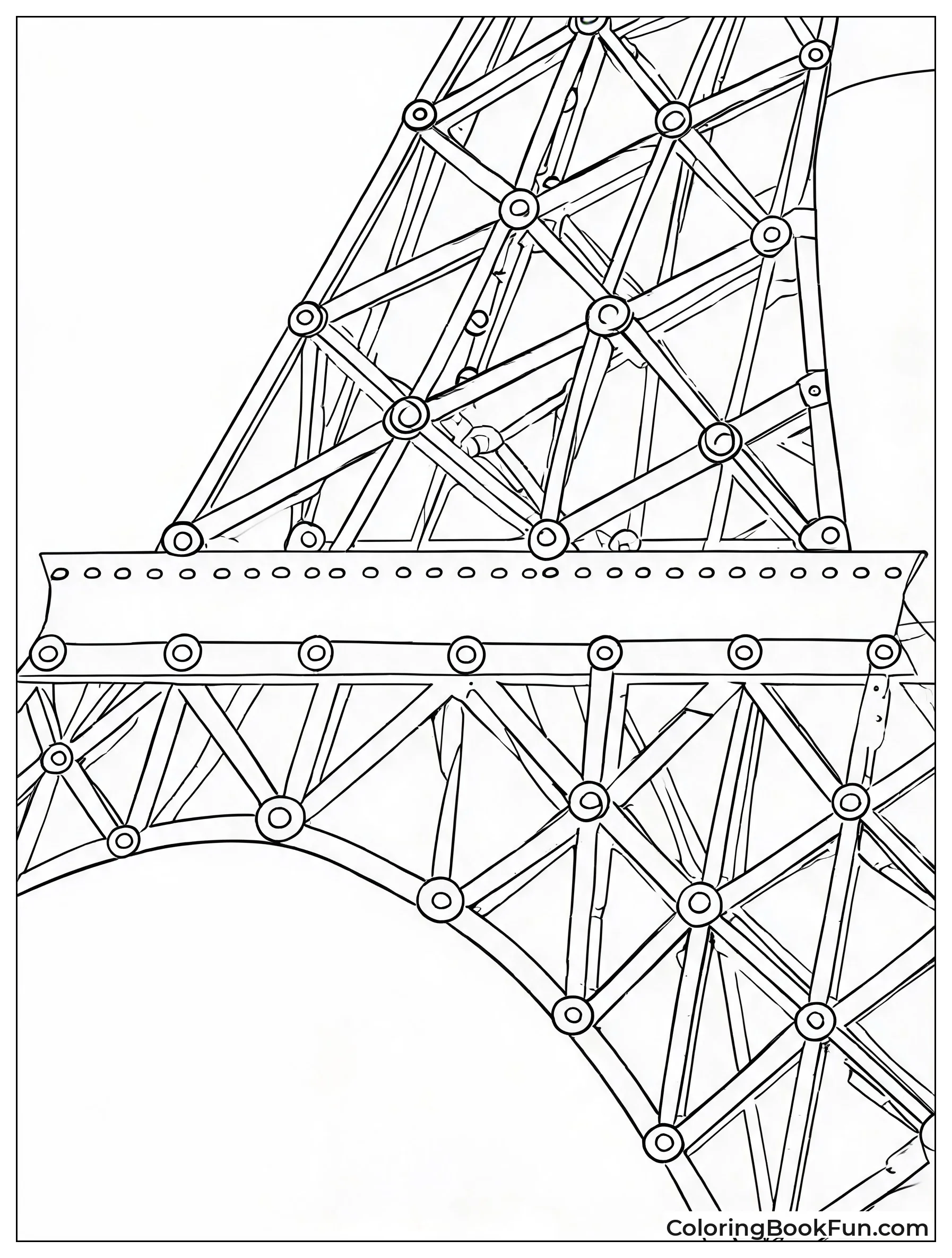 Close Up On Iron Rivets