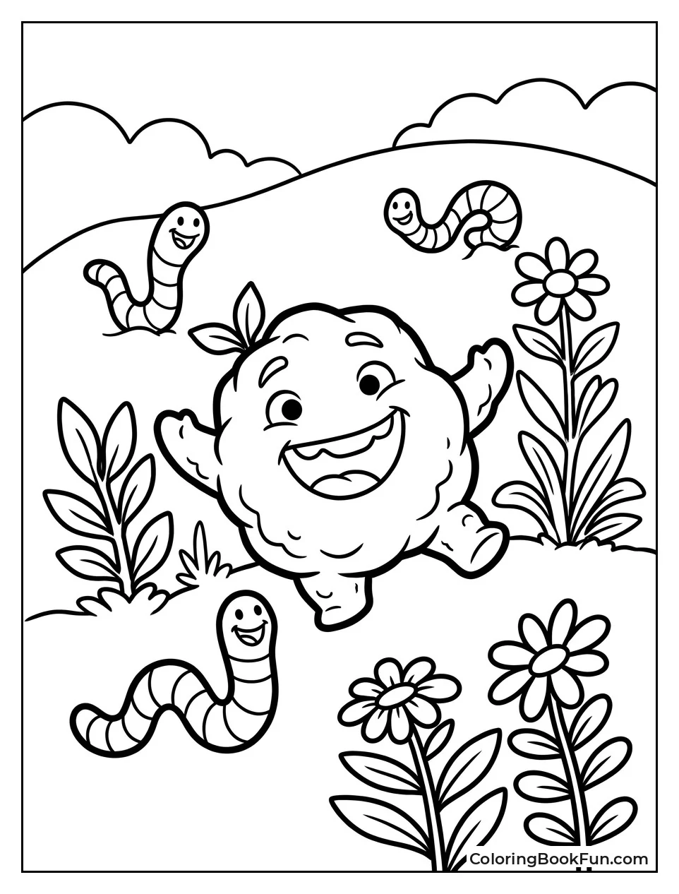 Clod Dances with Worms and Plants