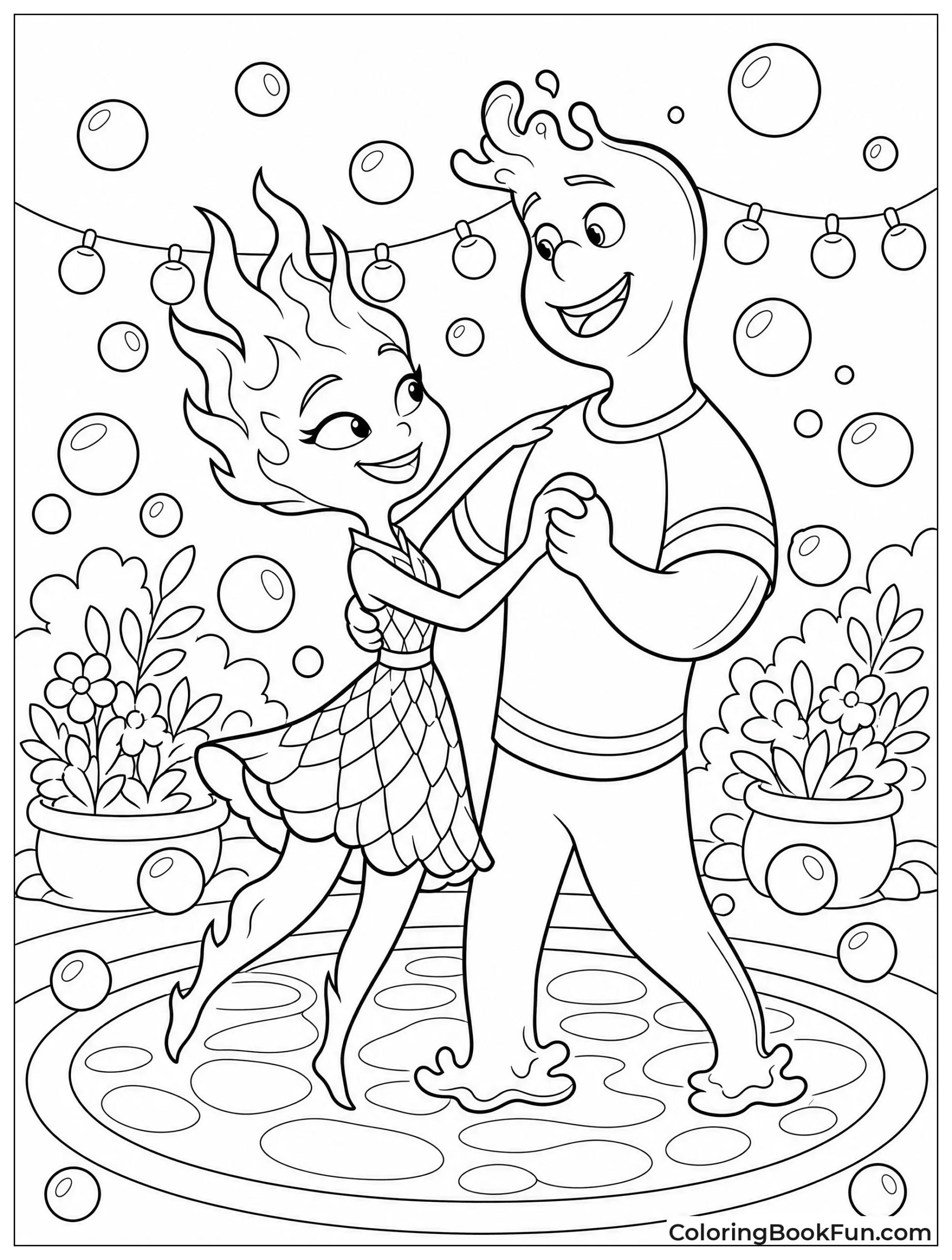 Ember and Wade Dance Together