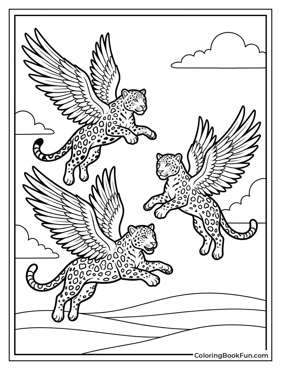 Jaquins Soaring Through the Sky