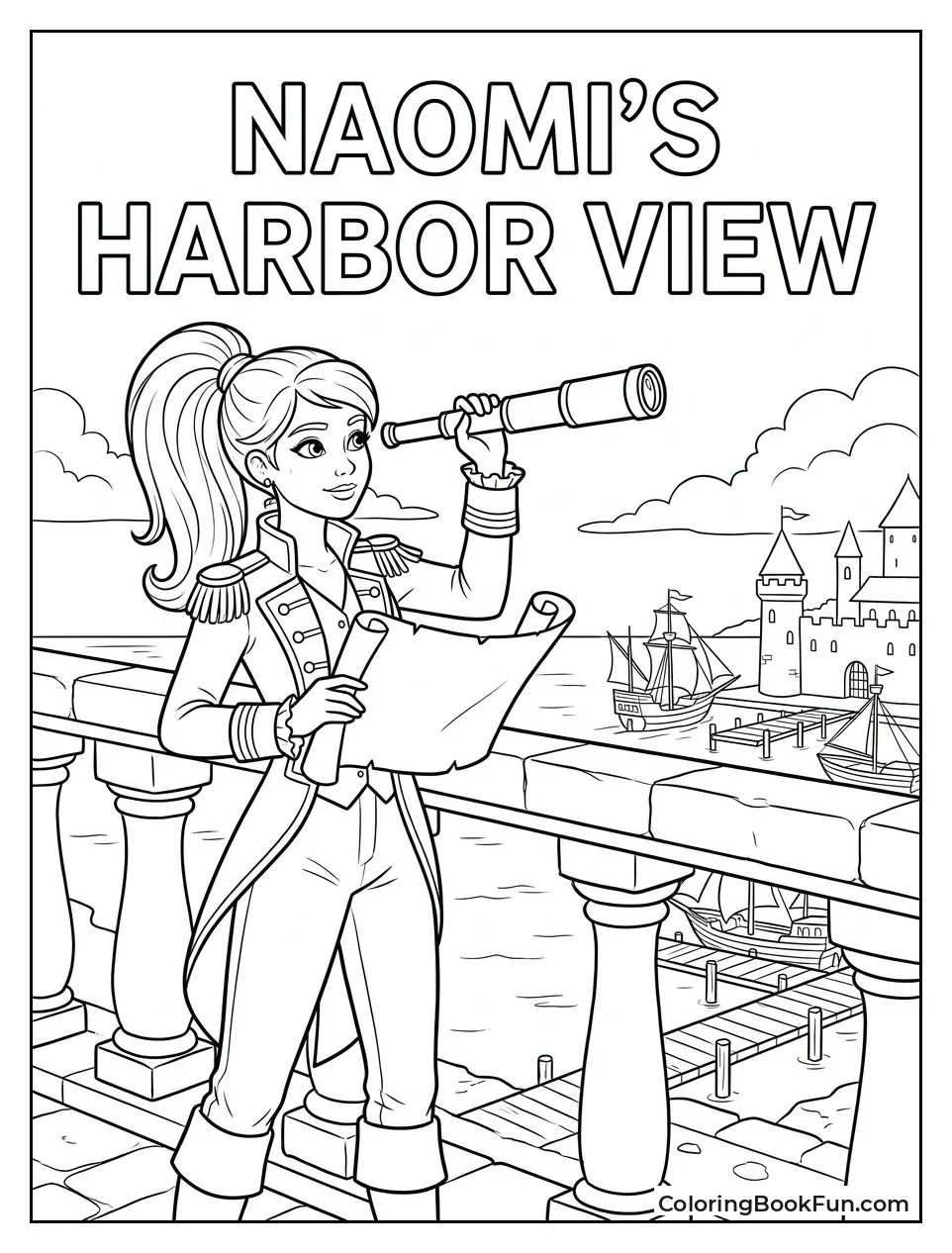Naomi Watching the Harbor
