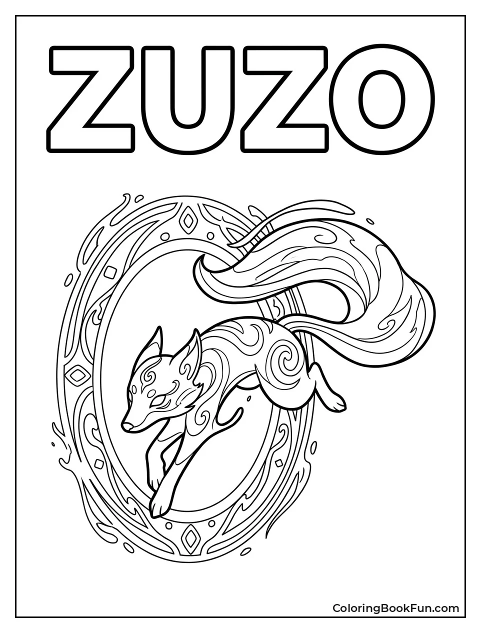 Zuzo Jumping Through Portal