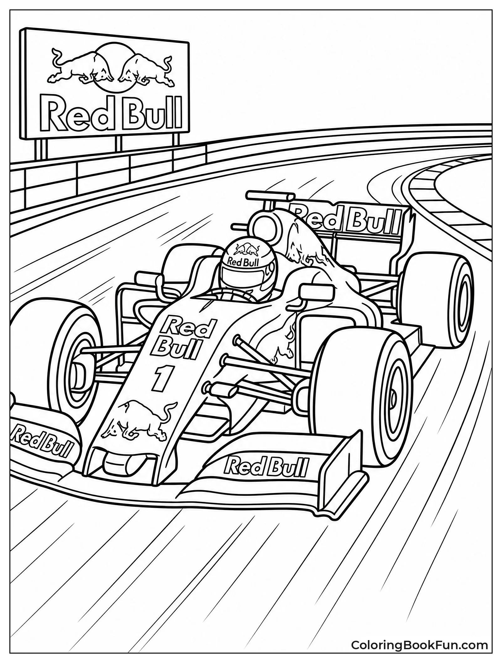 Red Bull Car Races on Track