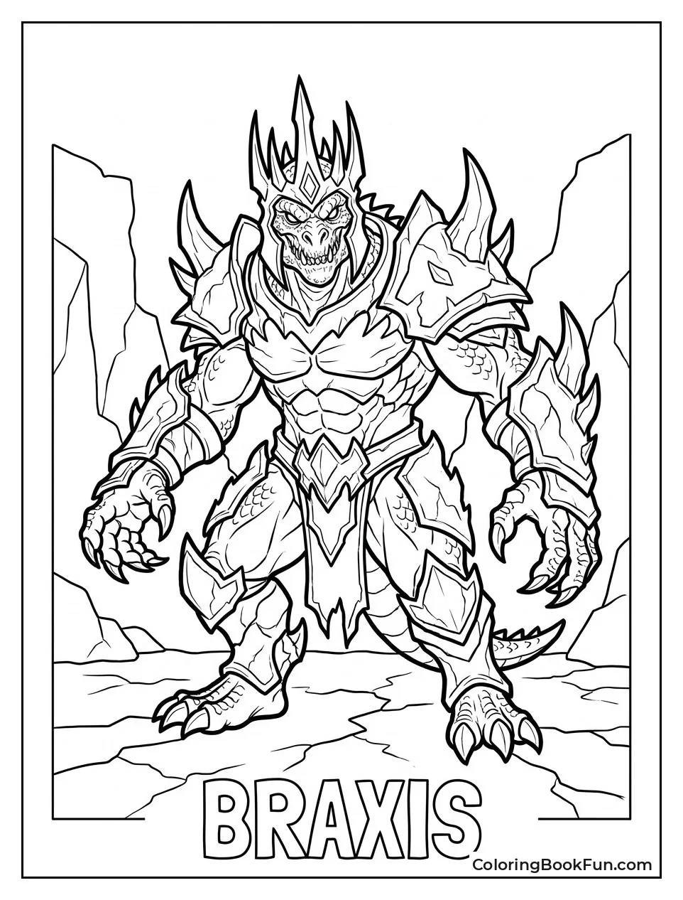 Braxis Looking Mean with Crown