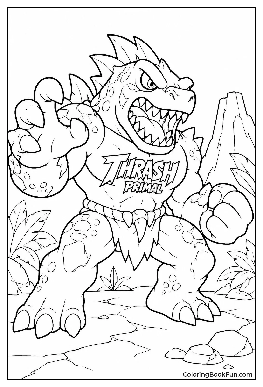 Thrash in Fierce Primal Shark Form