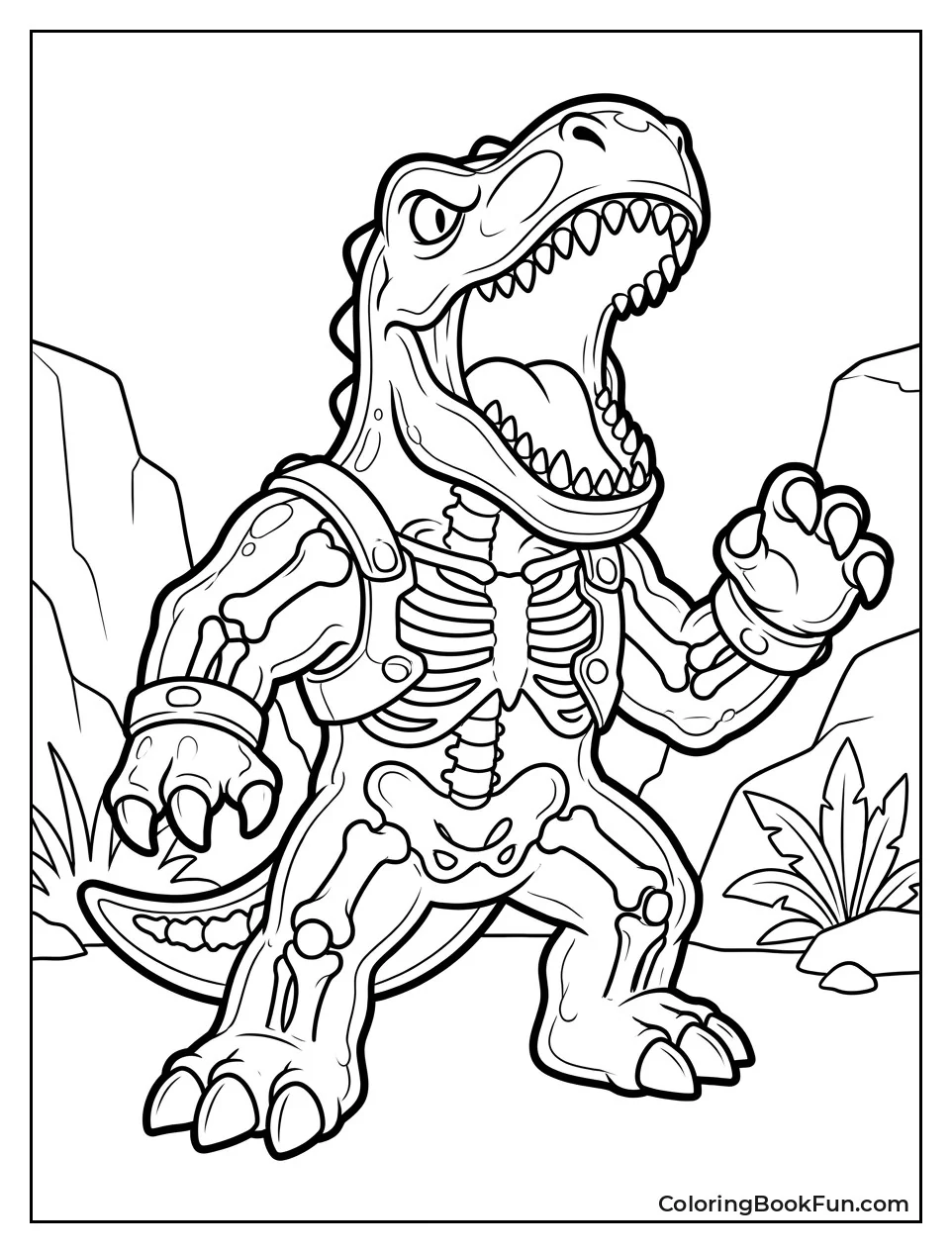Tyro Roaring in Dino Power Form