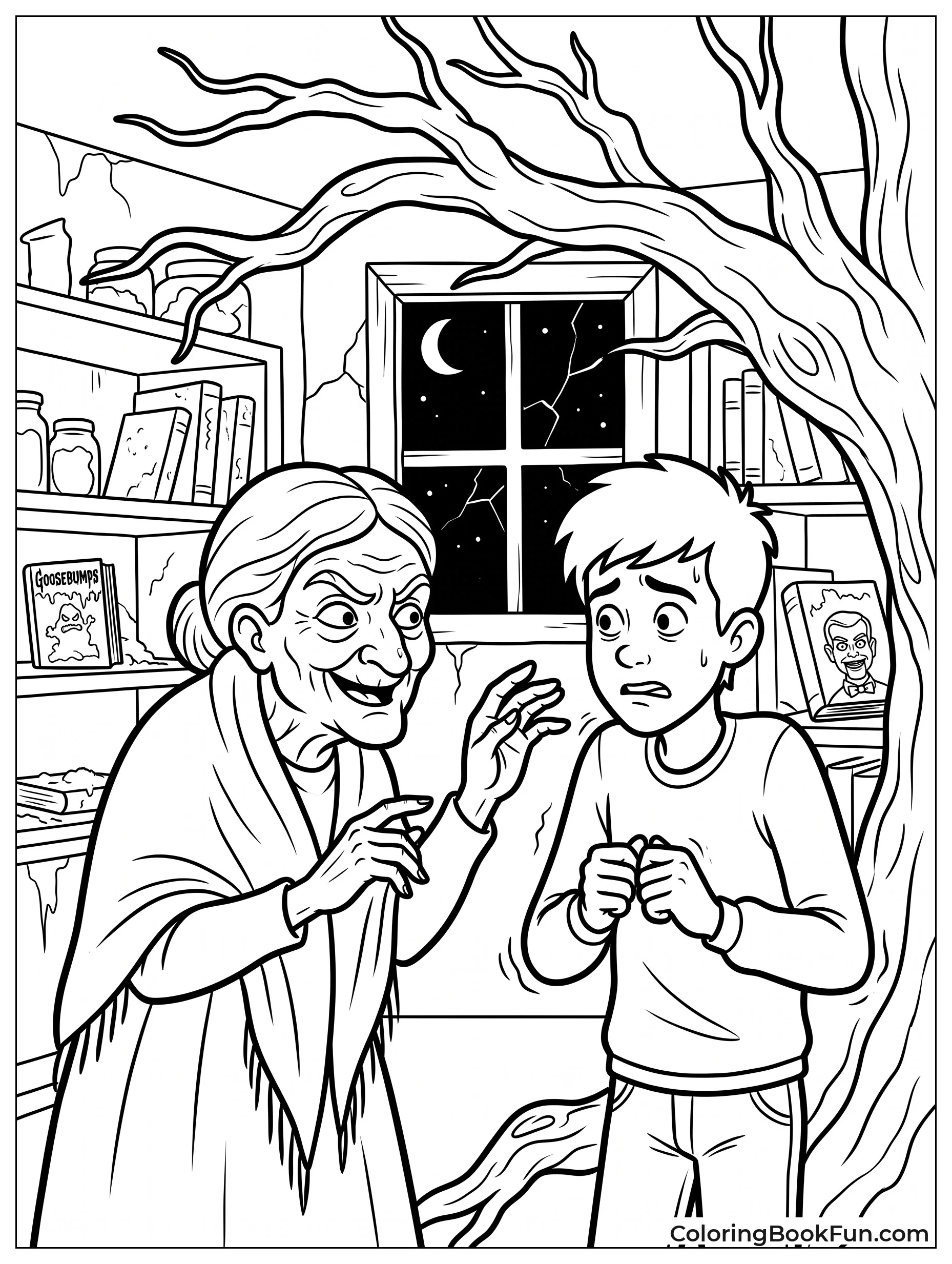Old Woman Grants a Wish