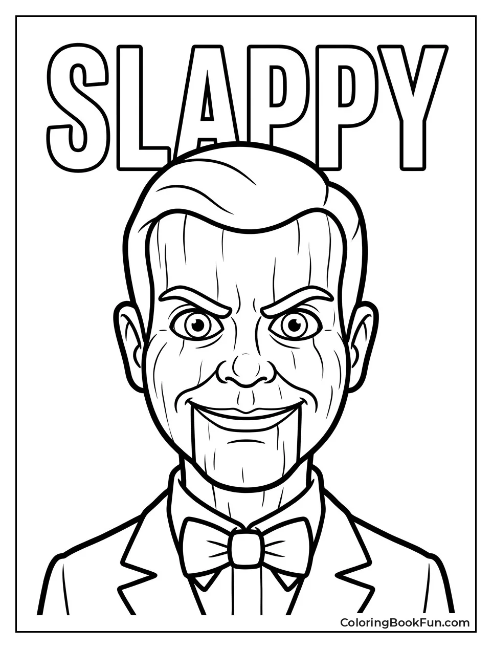 Slappy Grins with Bow Tie