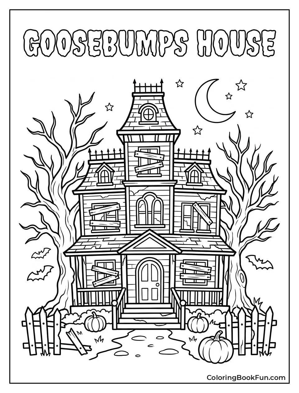 Spooky House Has Boarded Windows