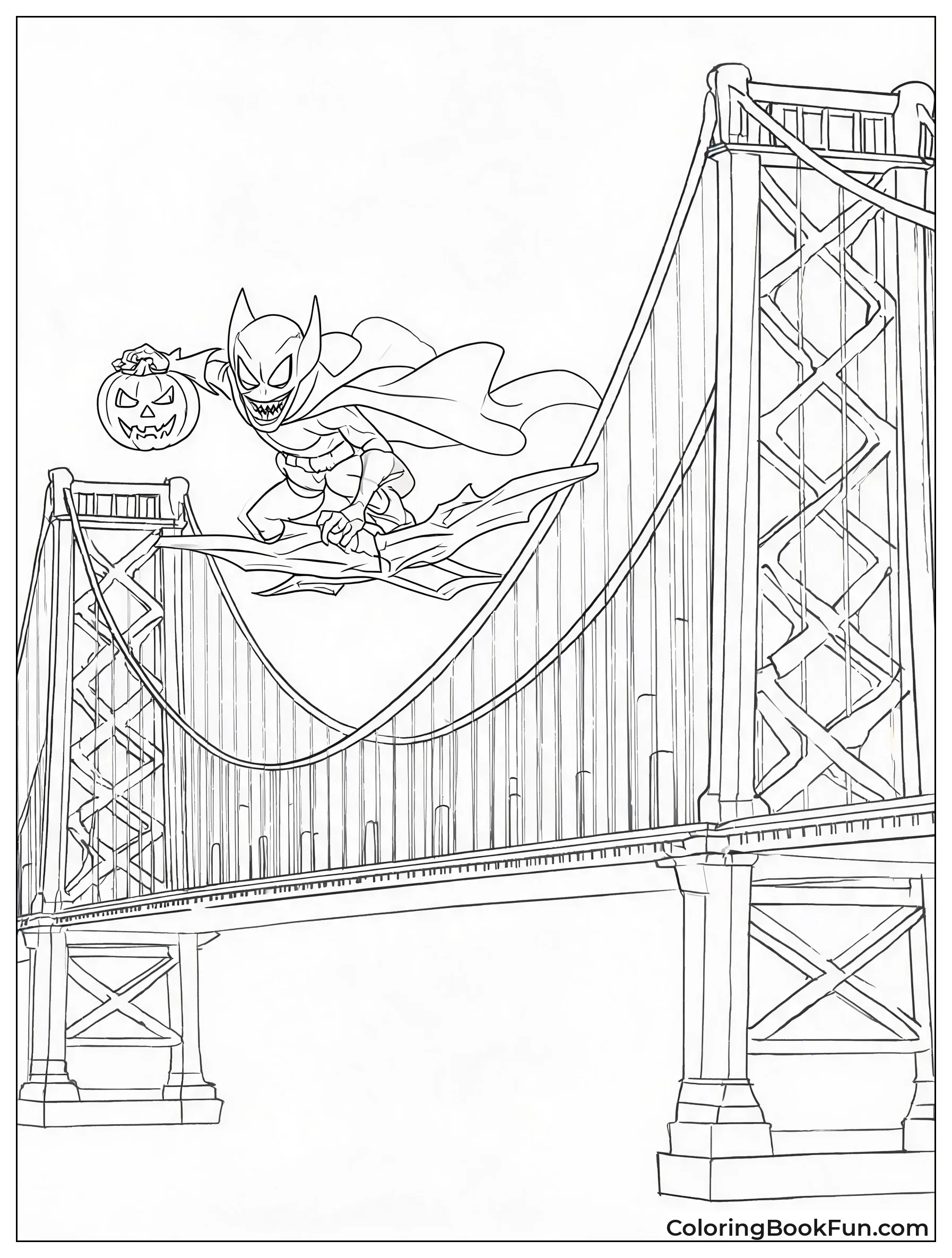 Goblin Circling Bridge Cables