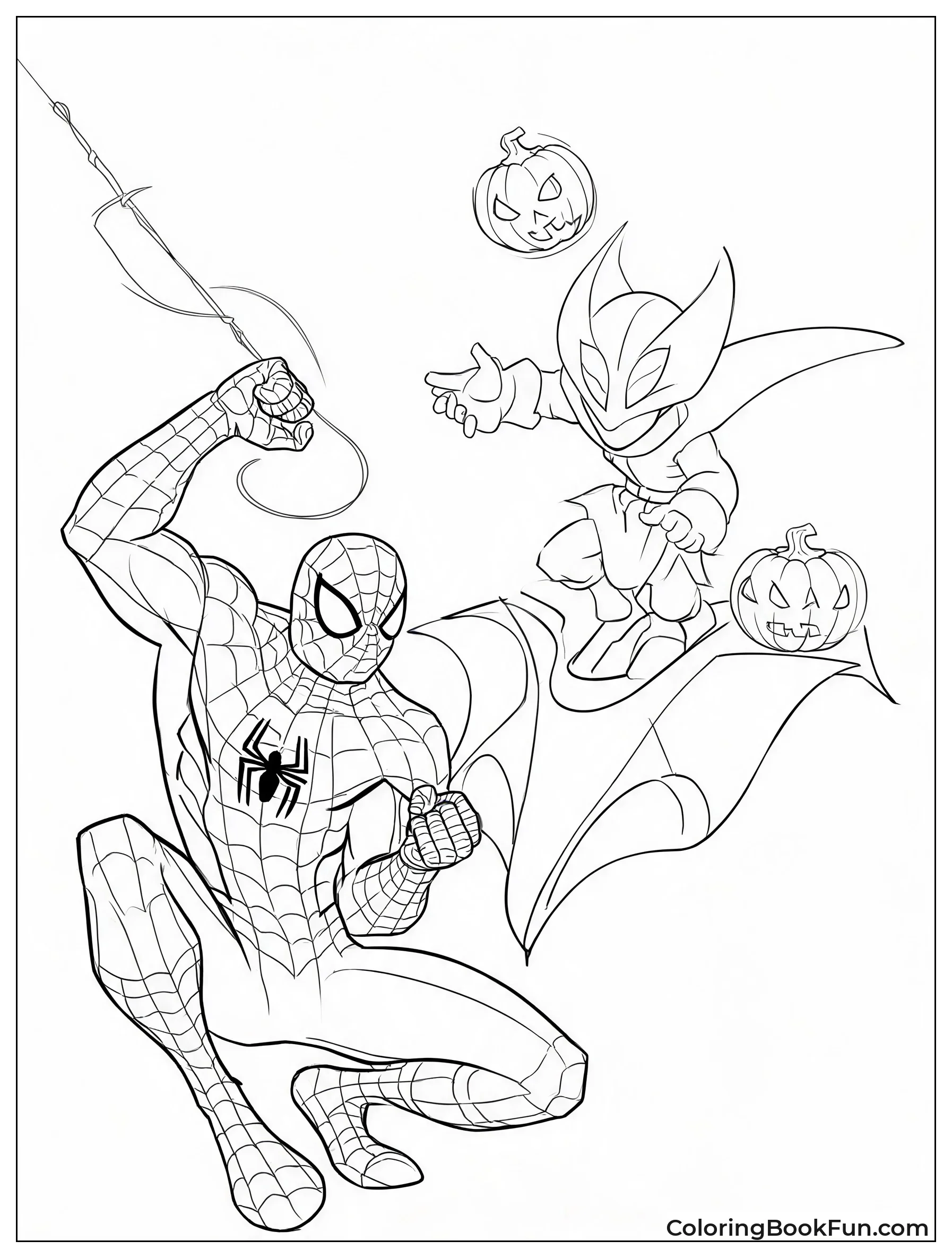 Detailed Fight With Spider Man