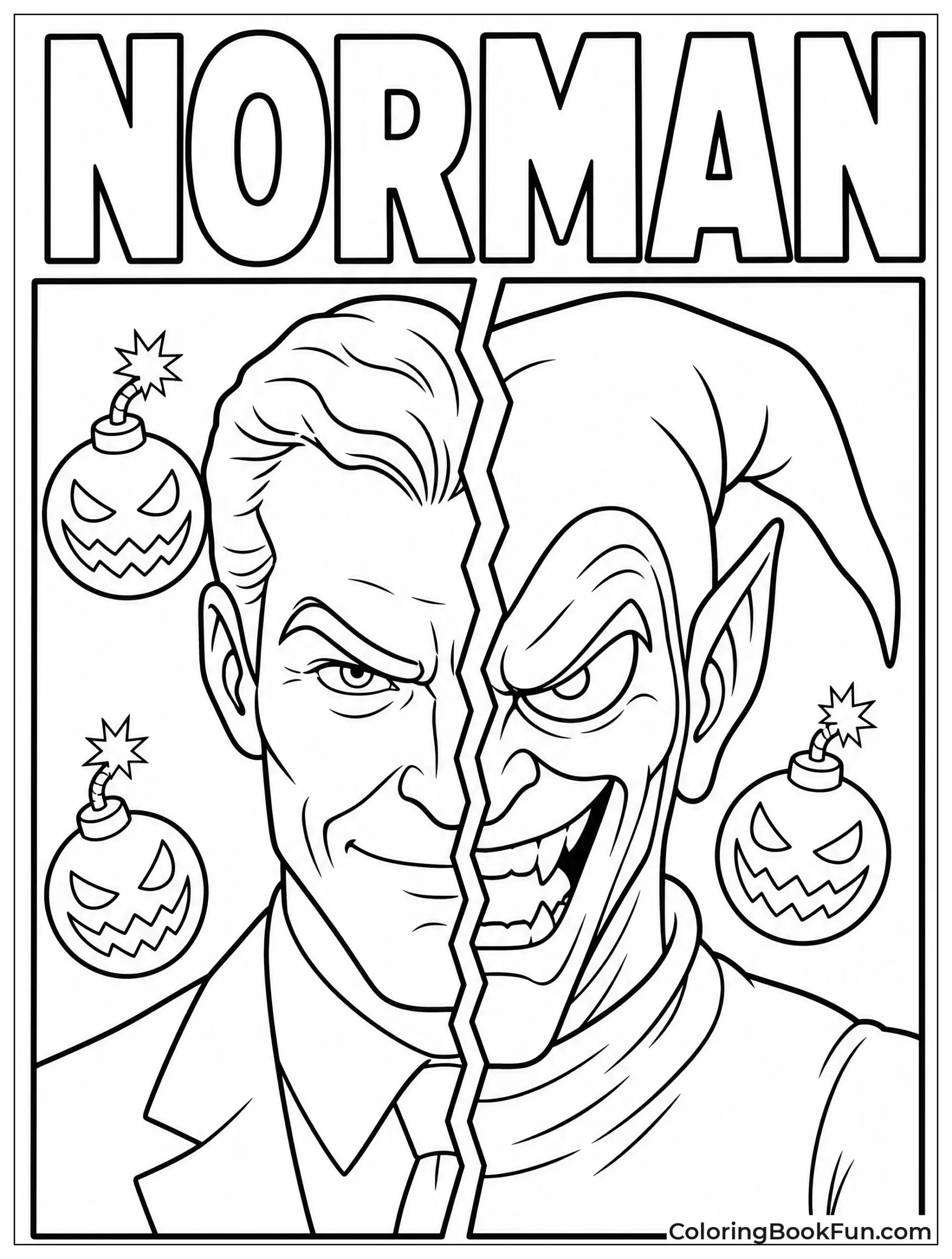 Norman And Goblin Split View