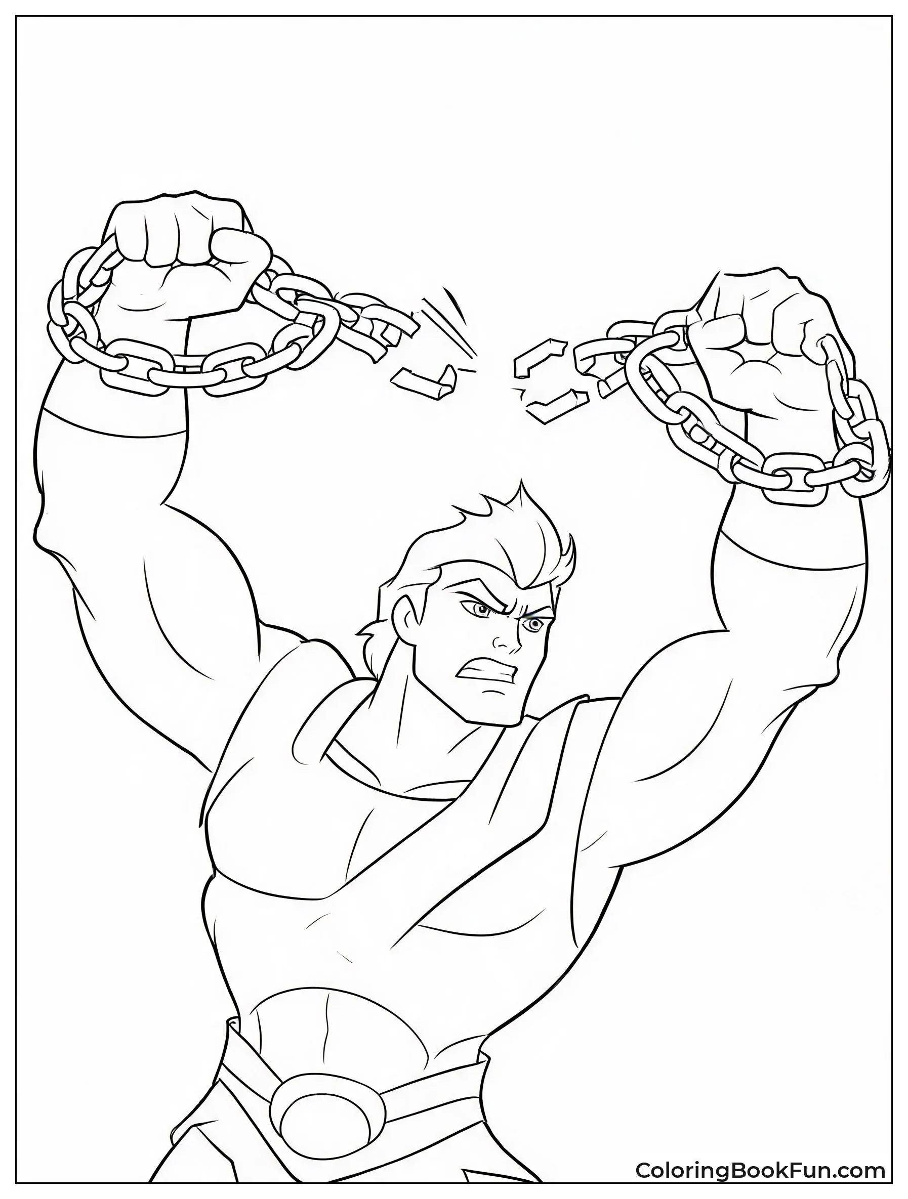 Hercules Snaps Heavy Chains