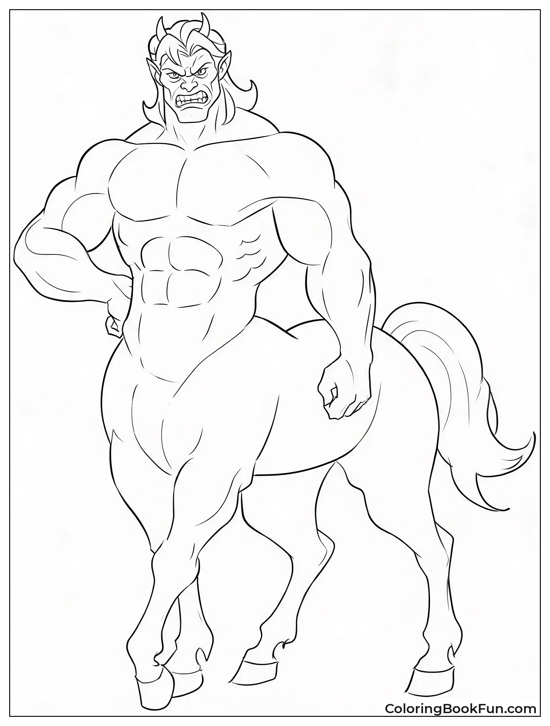 Nessus Stands As Tough Centaur