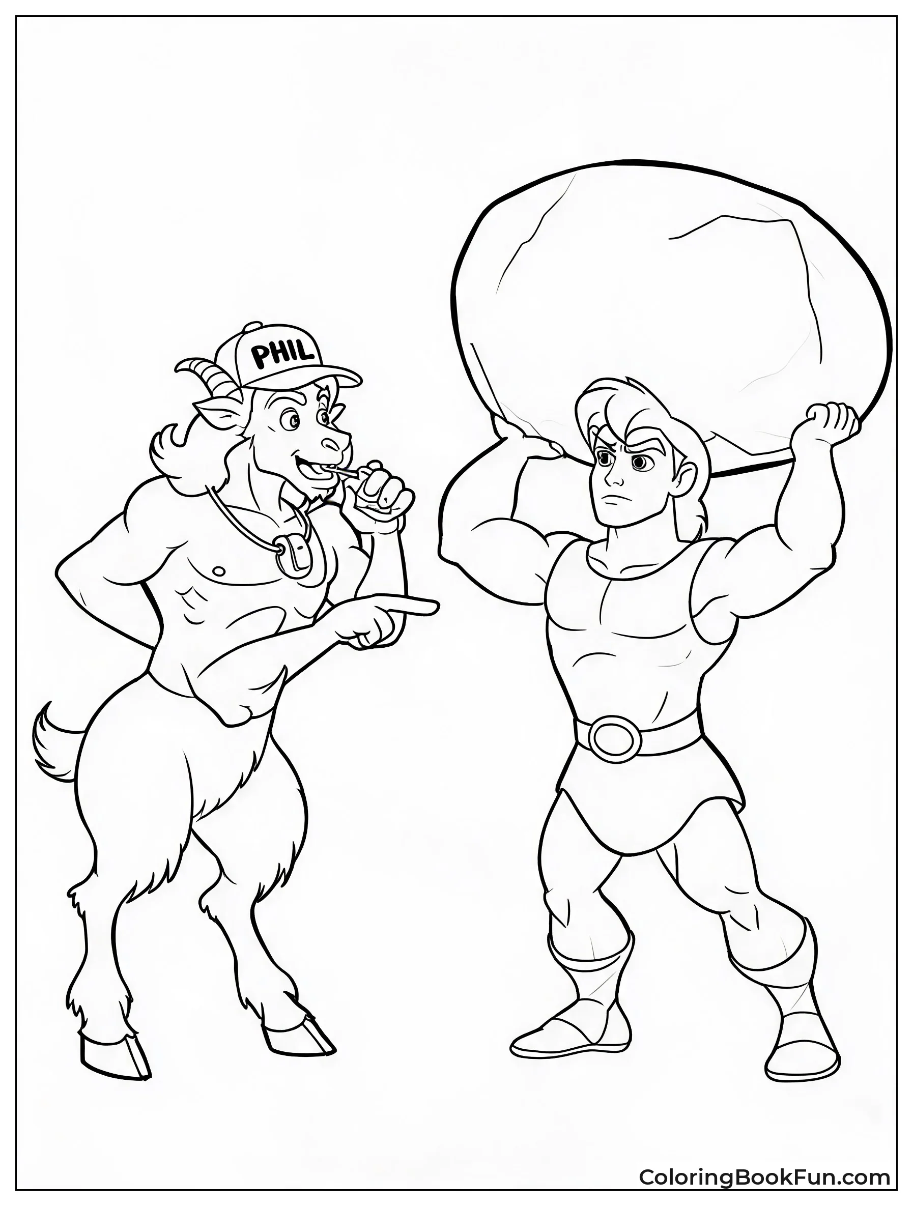 Phil Coaches Hercules Training