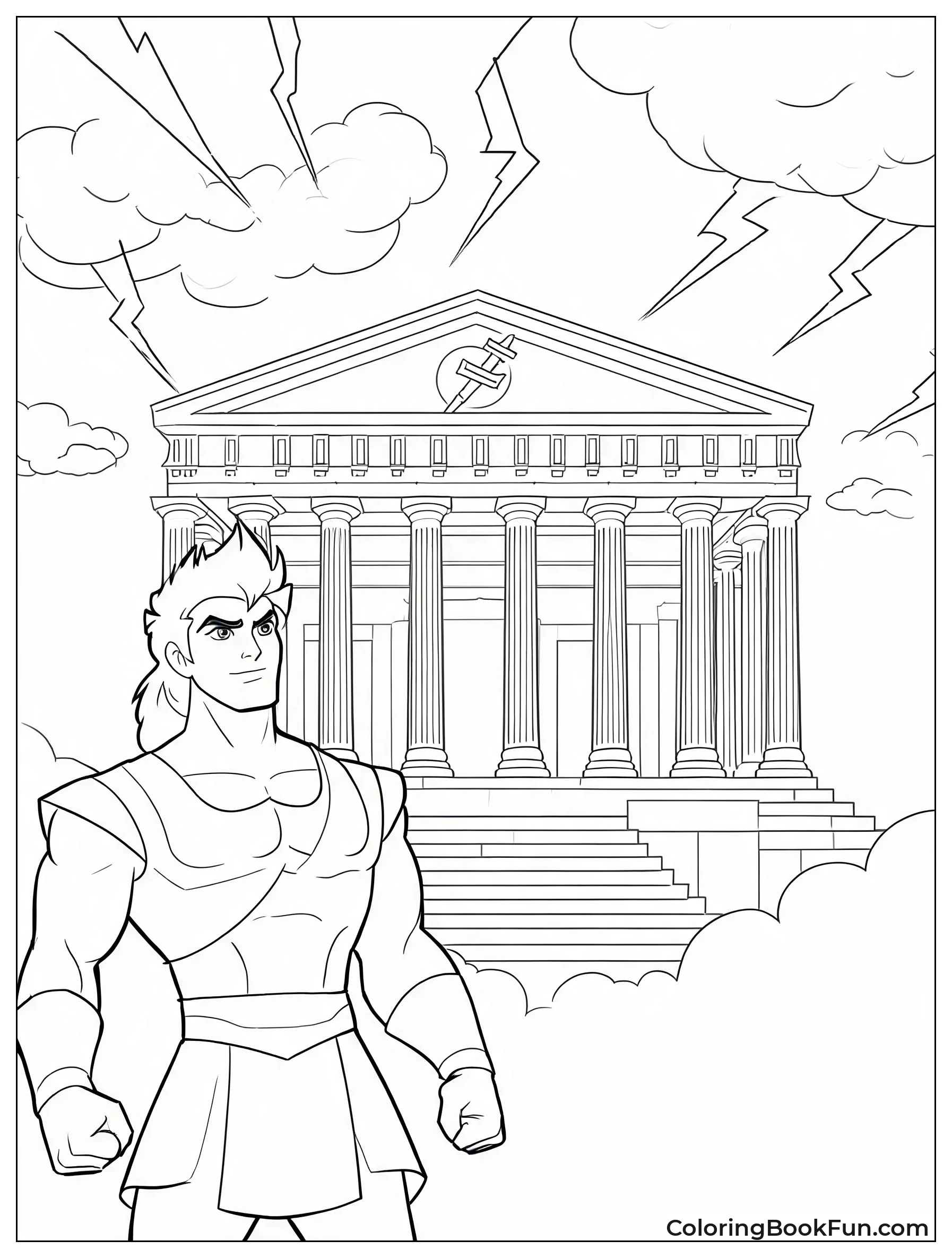 Temple Of Zeus Stands Tall
