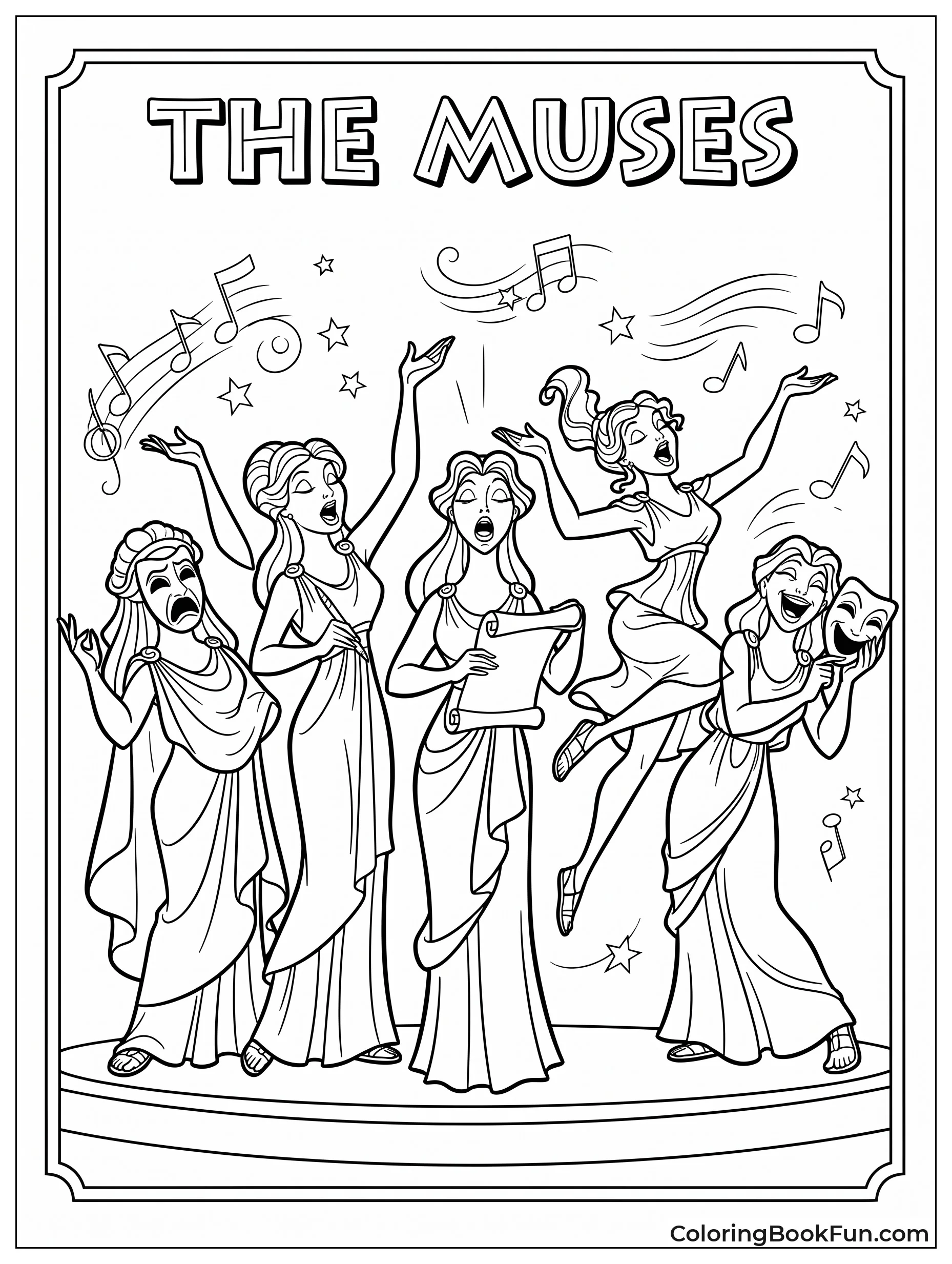 Muses Sing Like Choir