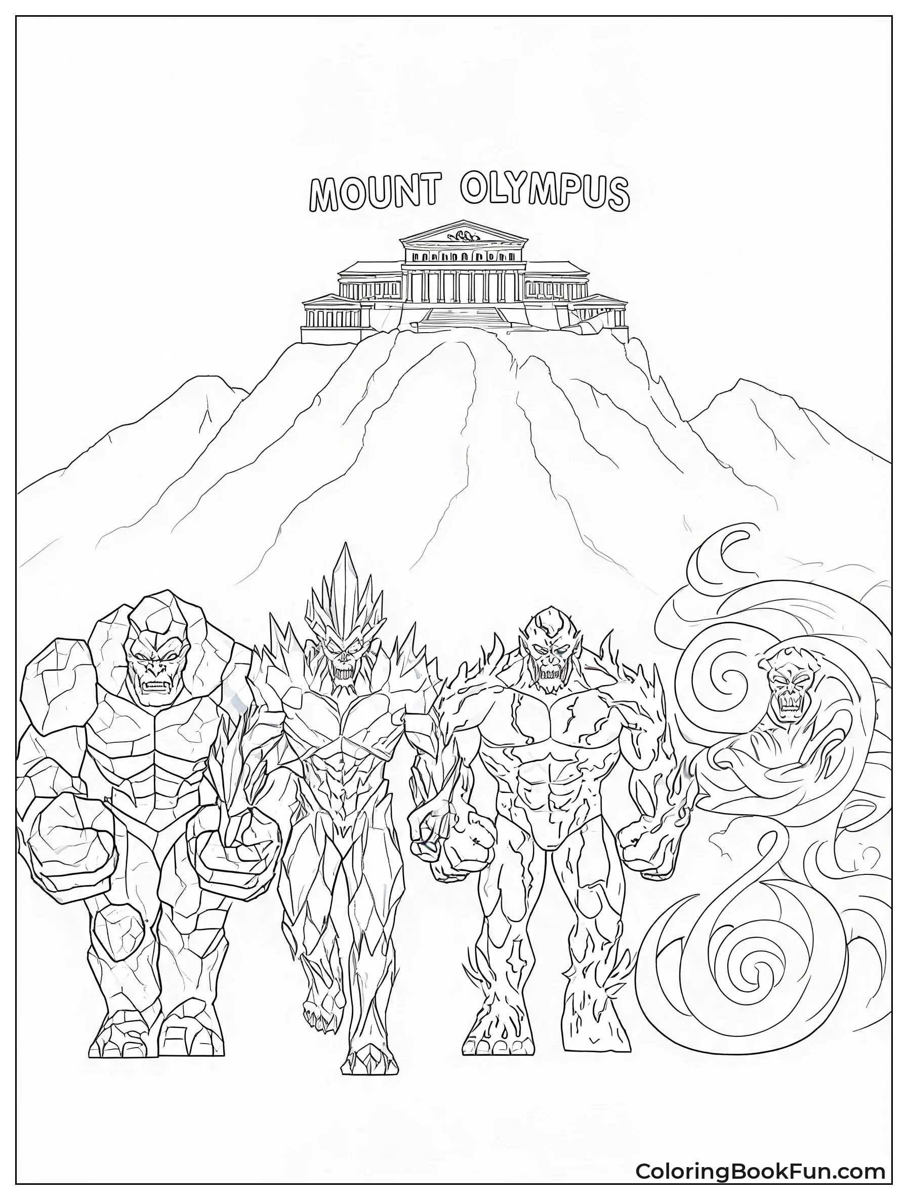 Titans March Toward Olympus