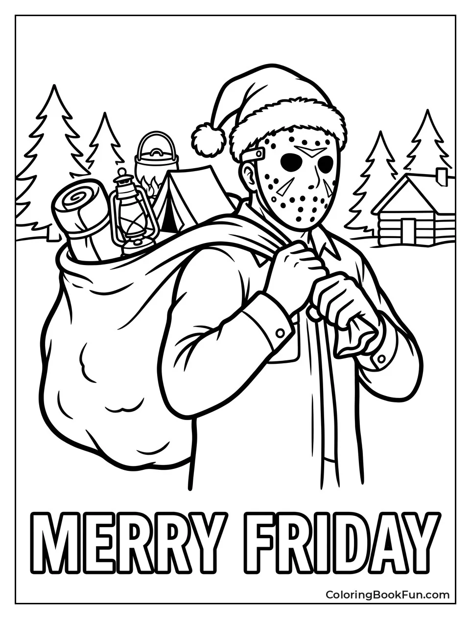 Jason Wearing Santa Hat