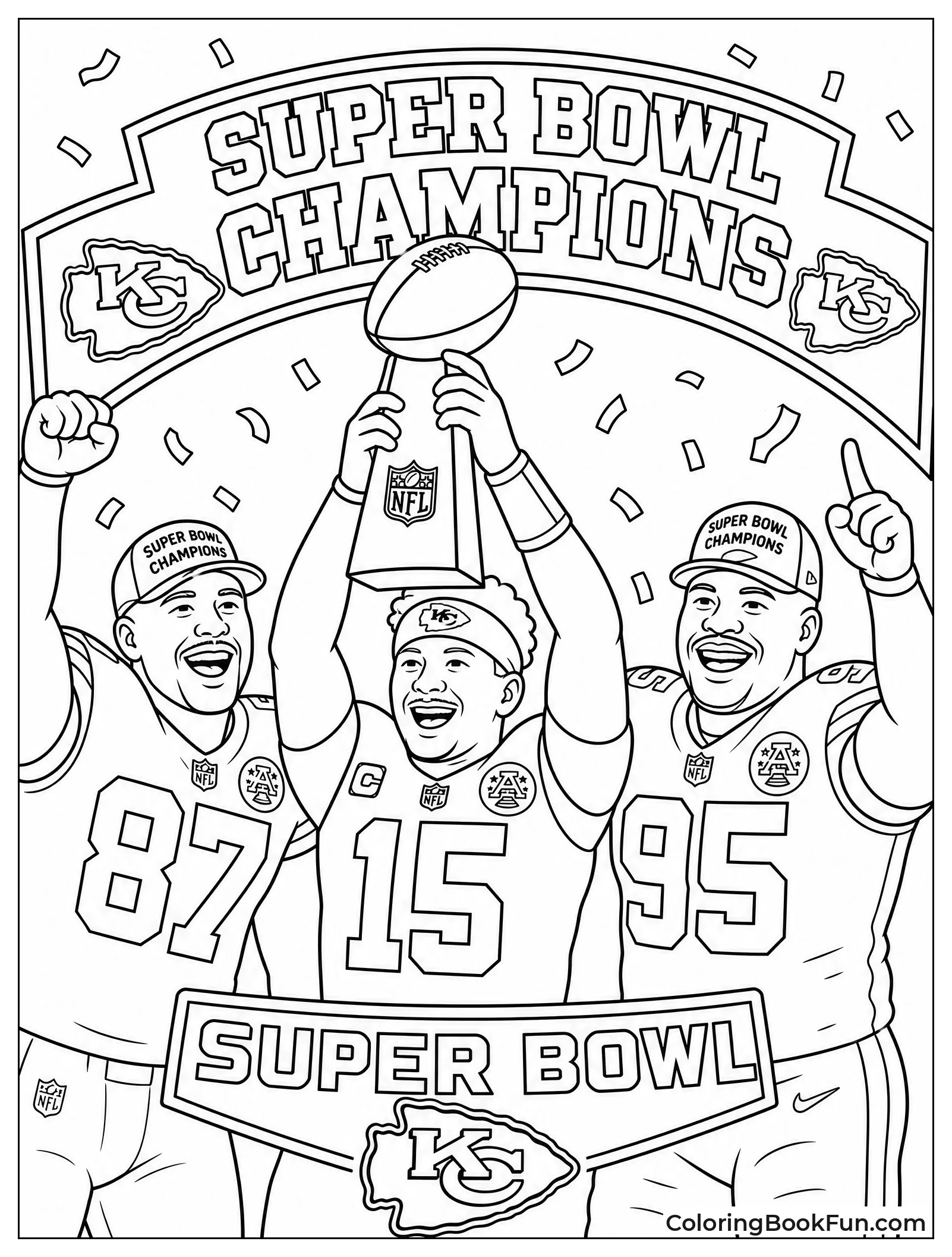 Players Celebrate Historic Super Bowl Win