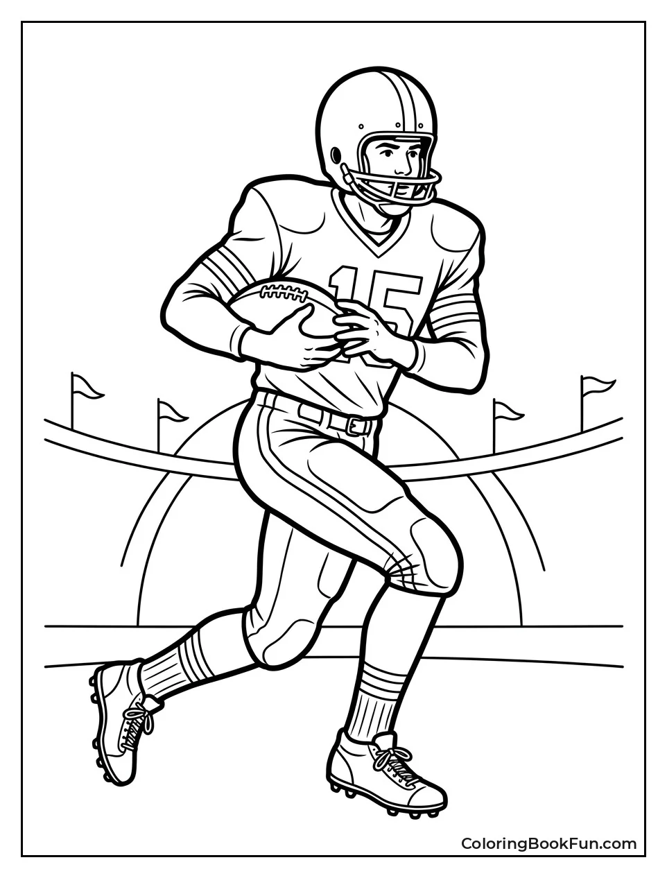 Vintage Player in Old Uniform