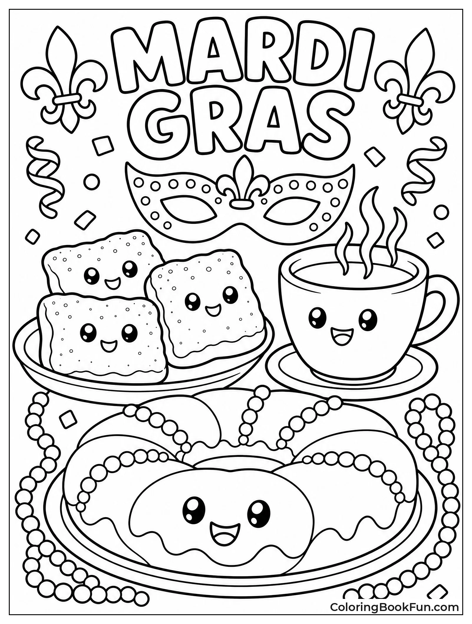 Cute Treats with Smiling Faces