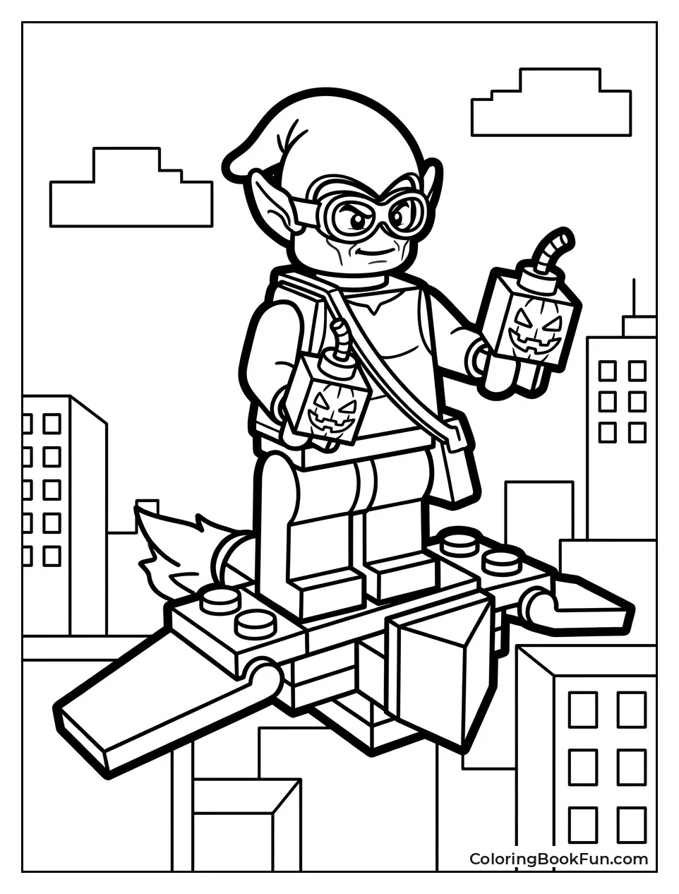 Lego Goblin With Bombs