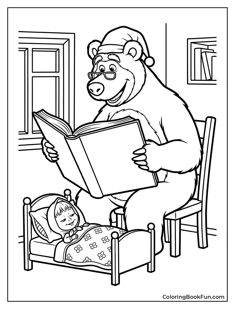 Bear Reads Bedtime Story