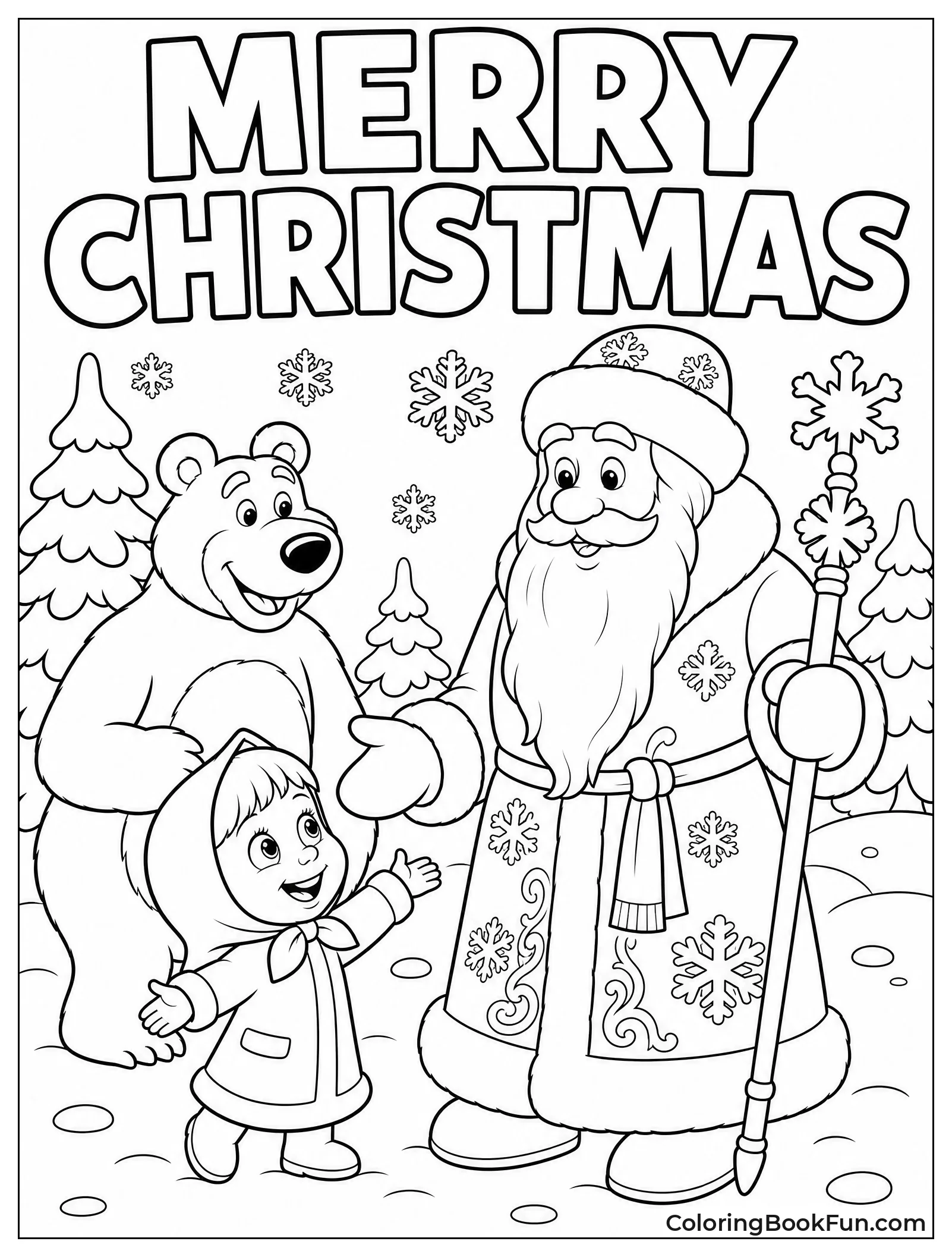 Masha Meets Father Frost