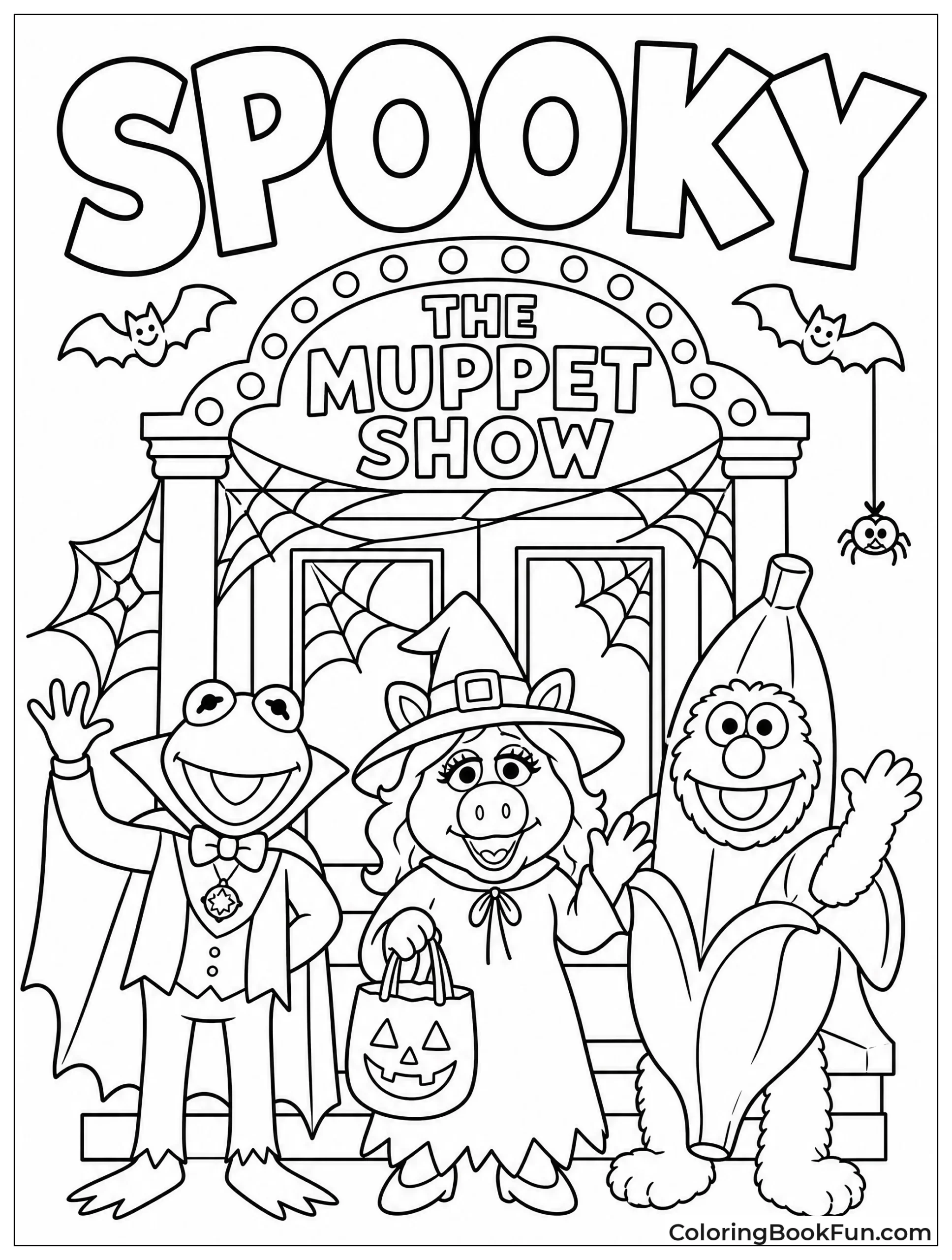 Muppets in Halloween Costumes