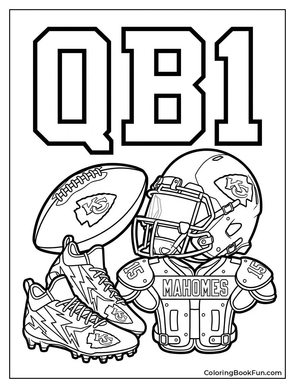 Football Gear Collage