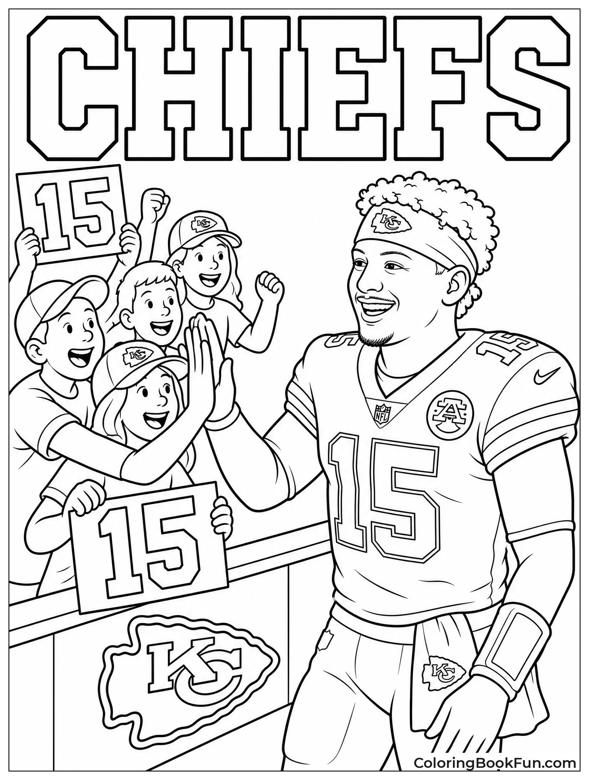 Fans Cheering for Mahomes