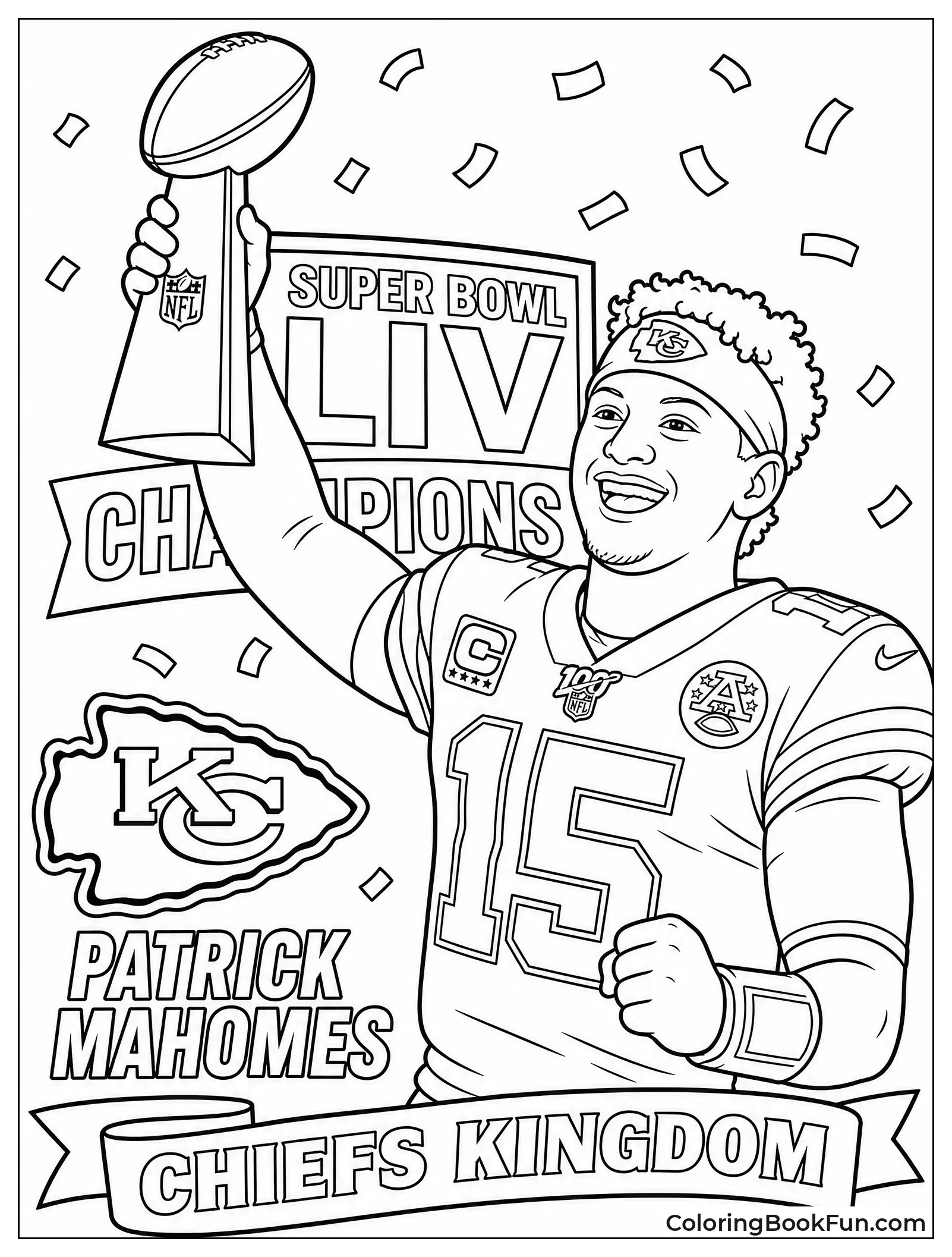 Mahomes Winning First Super Bowl