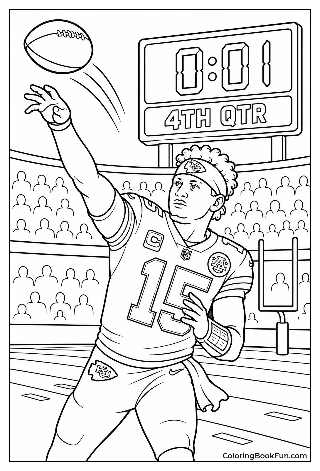 Mahomes Throwing Game Winner