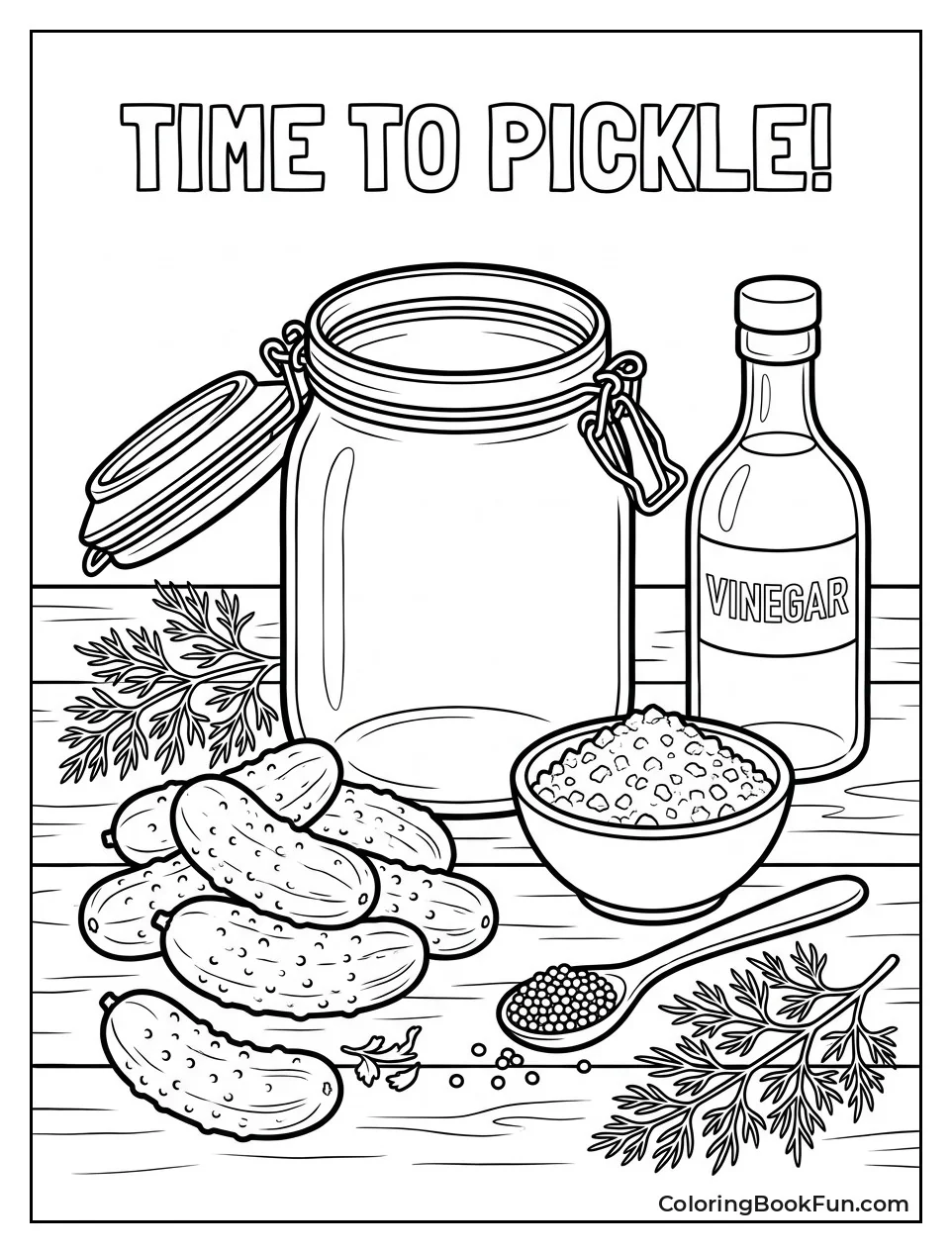 Ingredients for Making Pickles
