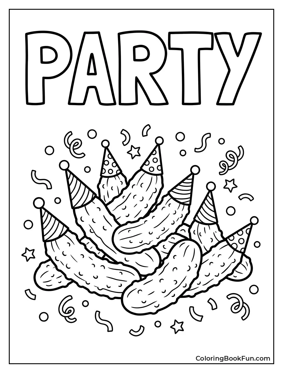 Tiny Gherkins at Party
