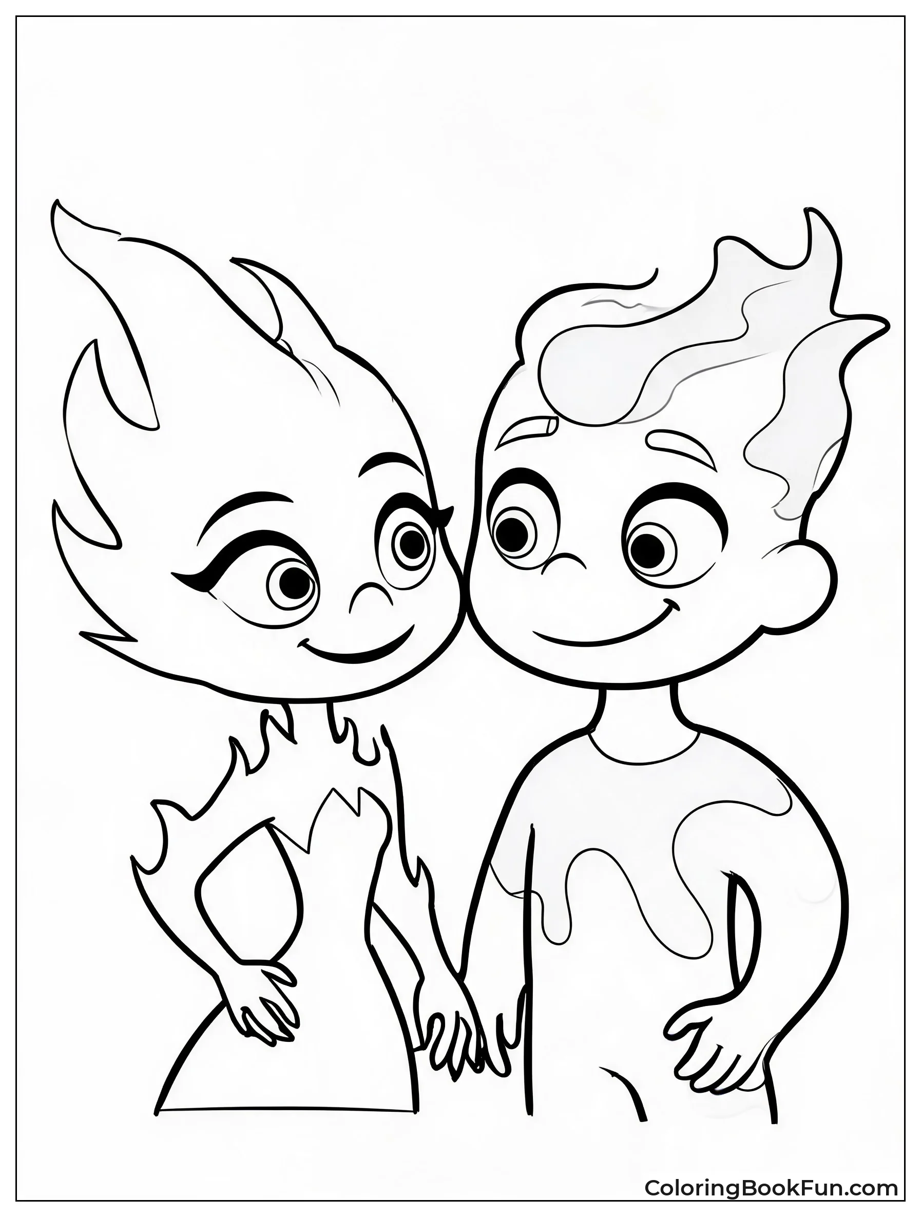 Ember and Wade Playing Together