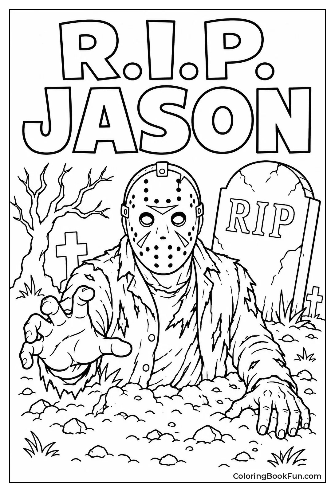 Jason Rising from Grave