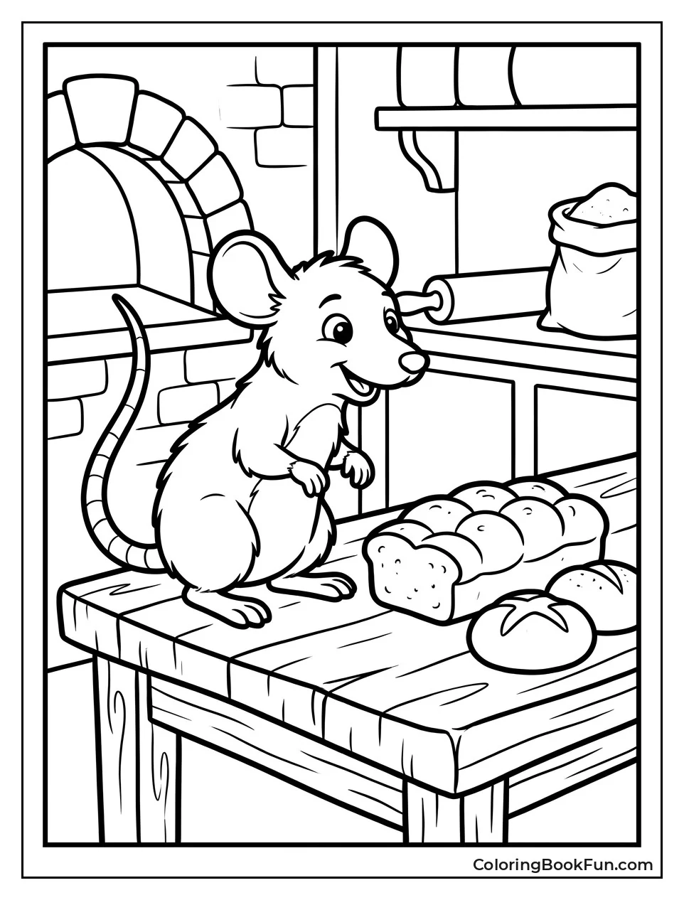 Rat in a Bakery
