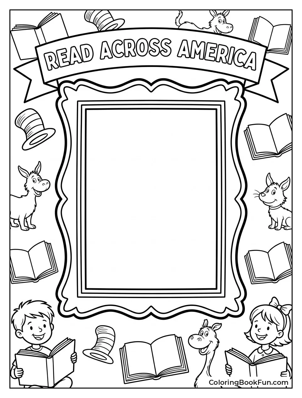 Portrait Frame for Author Picture