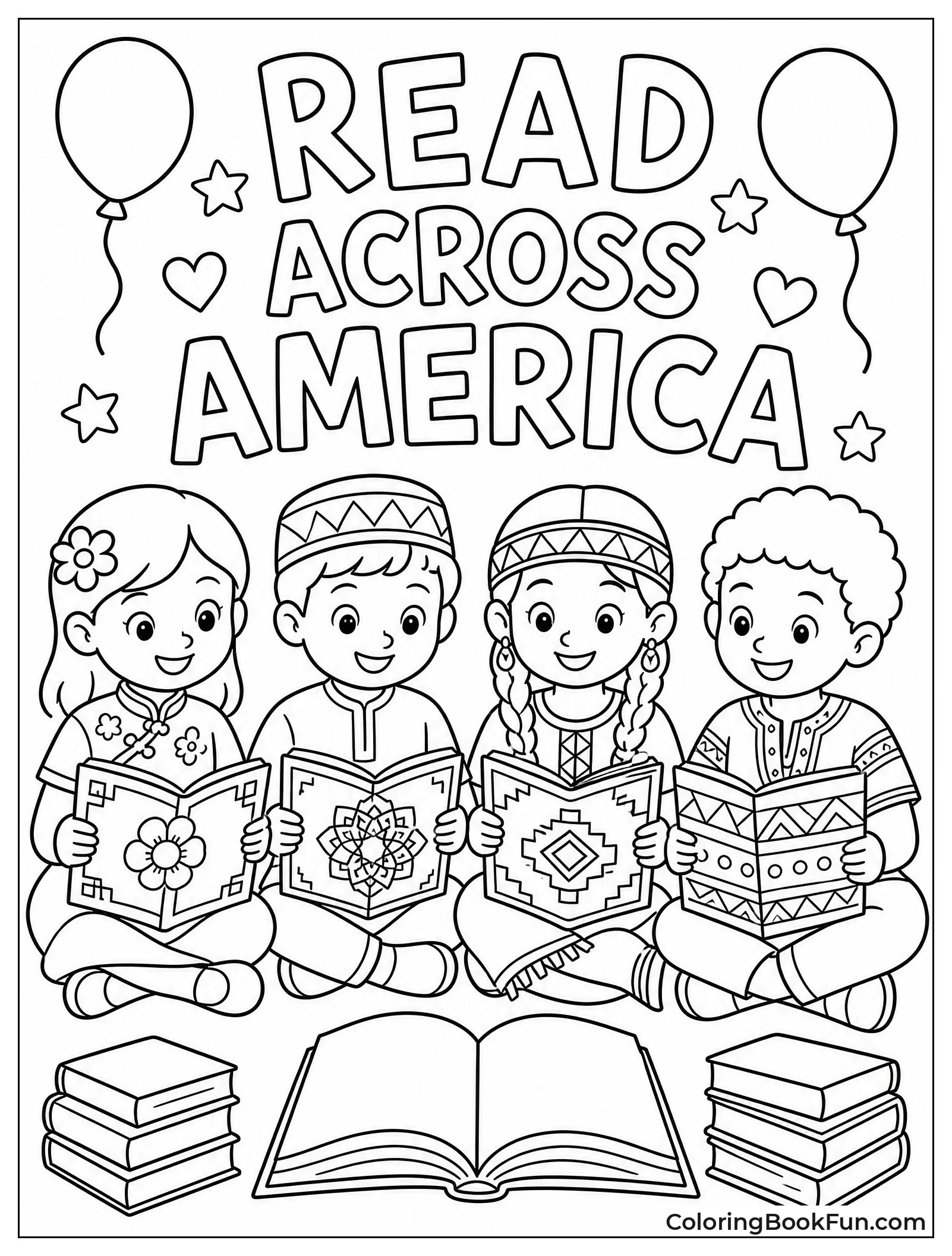 Children Sharing Stories from Many Cultures