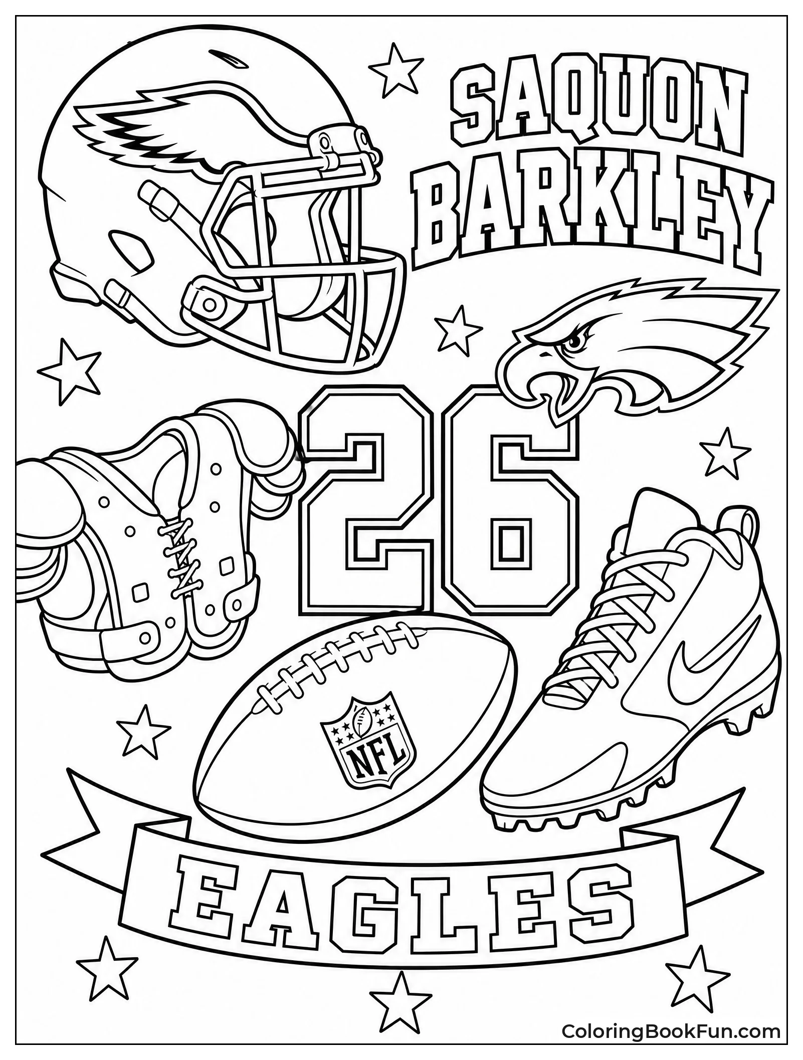 Gear Collage with Helmet and Cleats