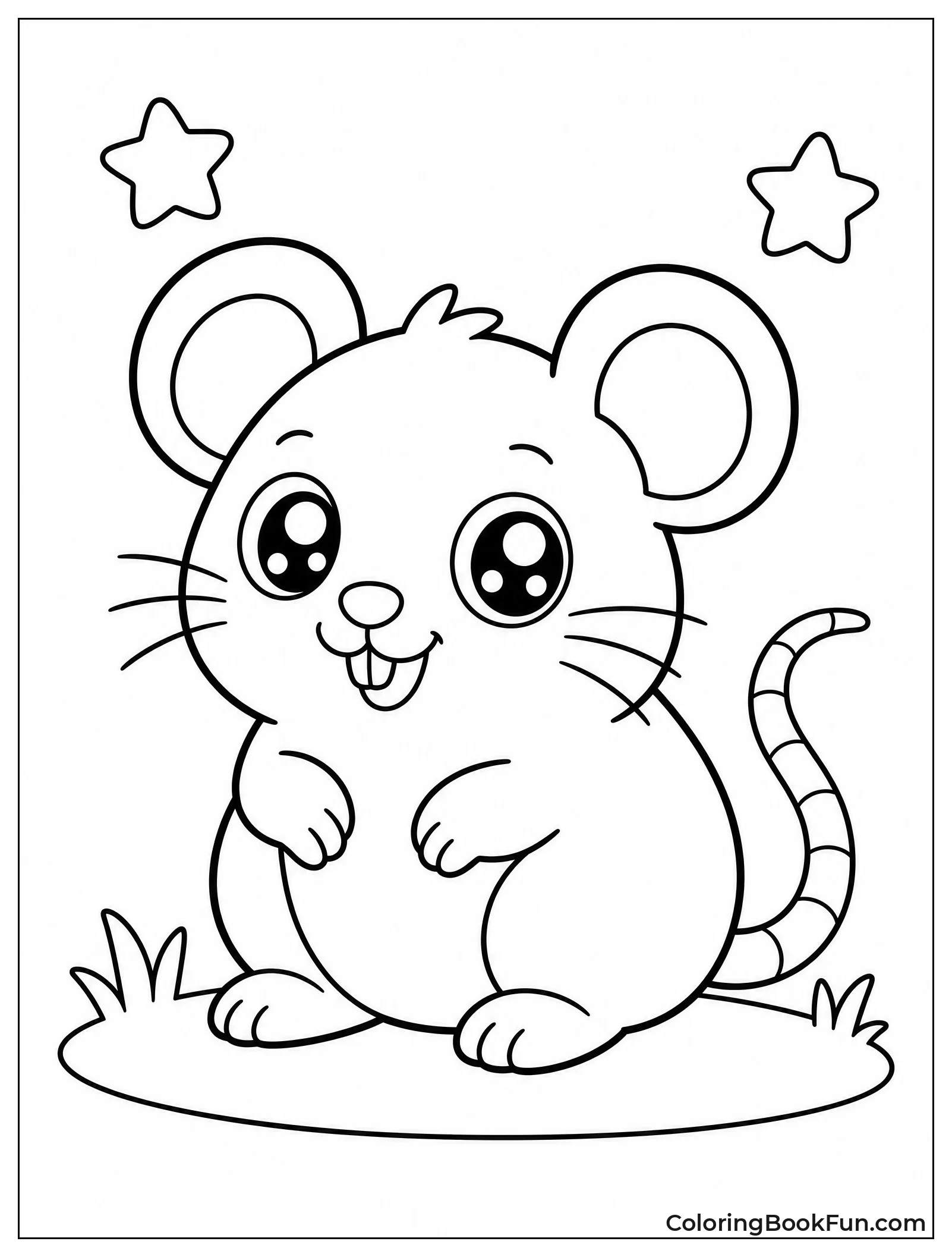 Sleeping Chibi Rat
